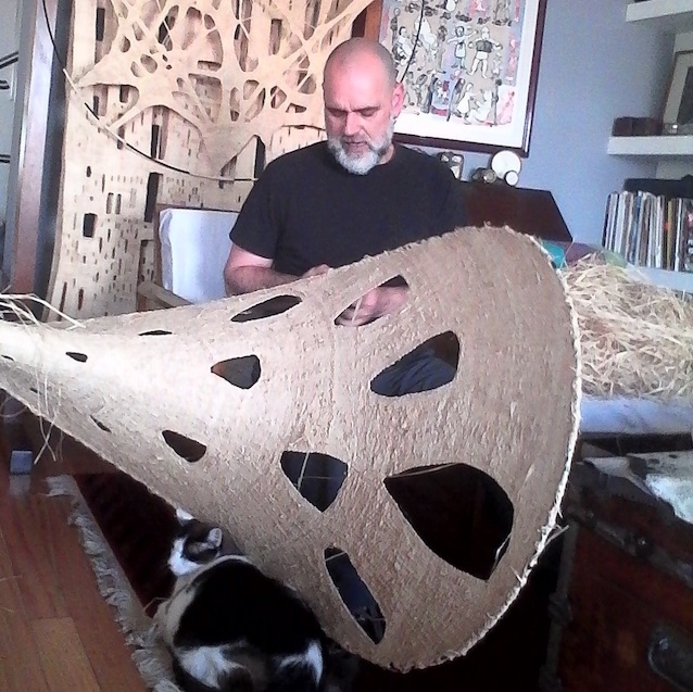 António  Jorge, escultor en la galería zet