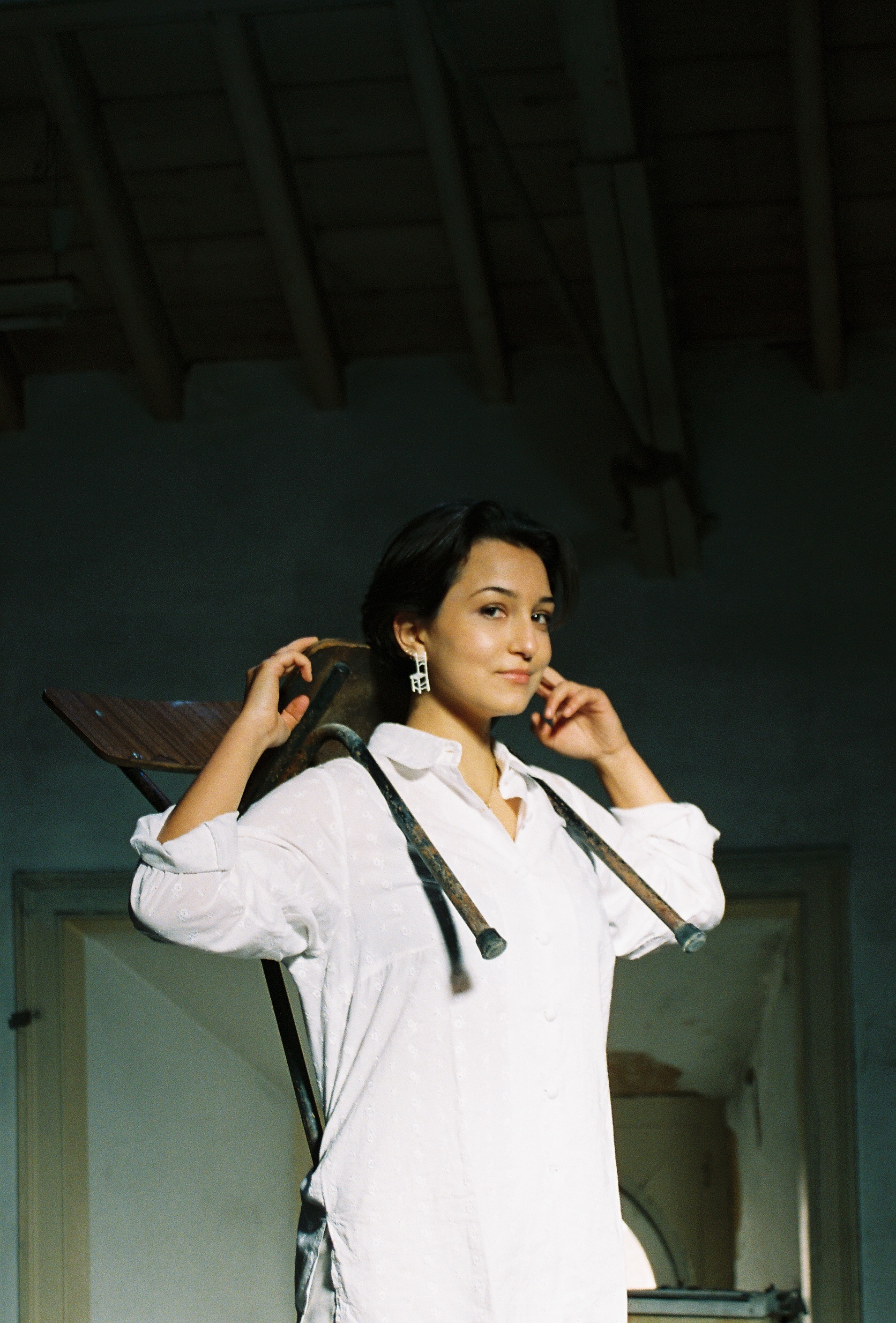 Maria Luz, painter at zet gallery