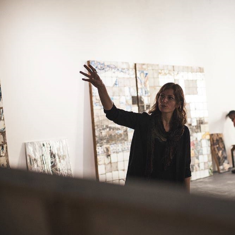 Manuela Pimentel, pintor na zet gallery