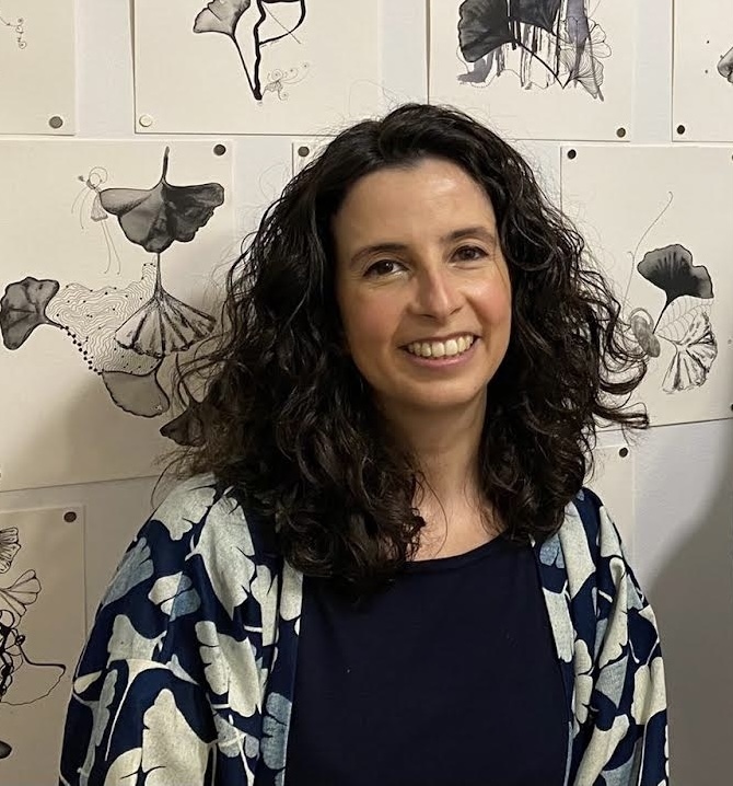 Renata Carneiro, peintre à la galerie zet