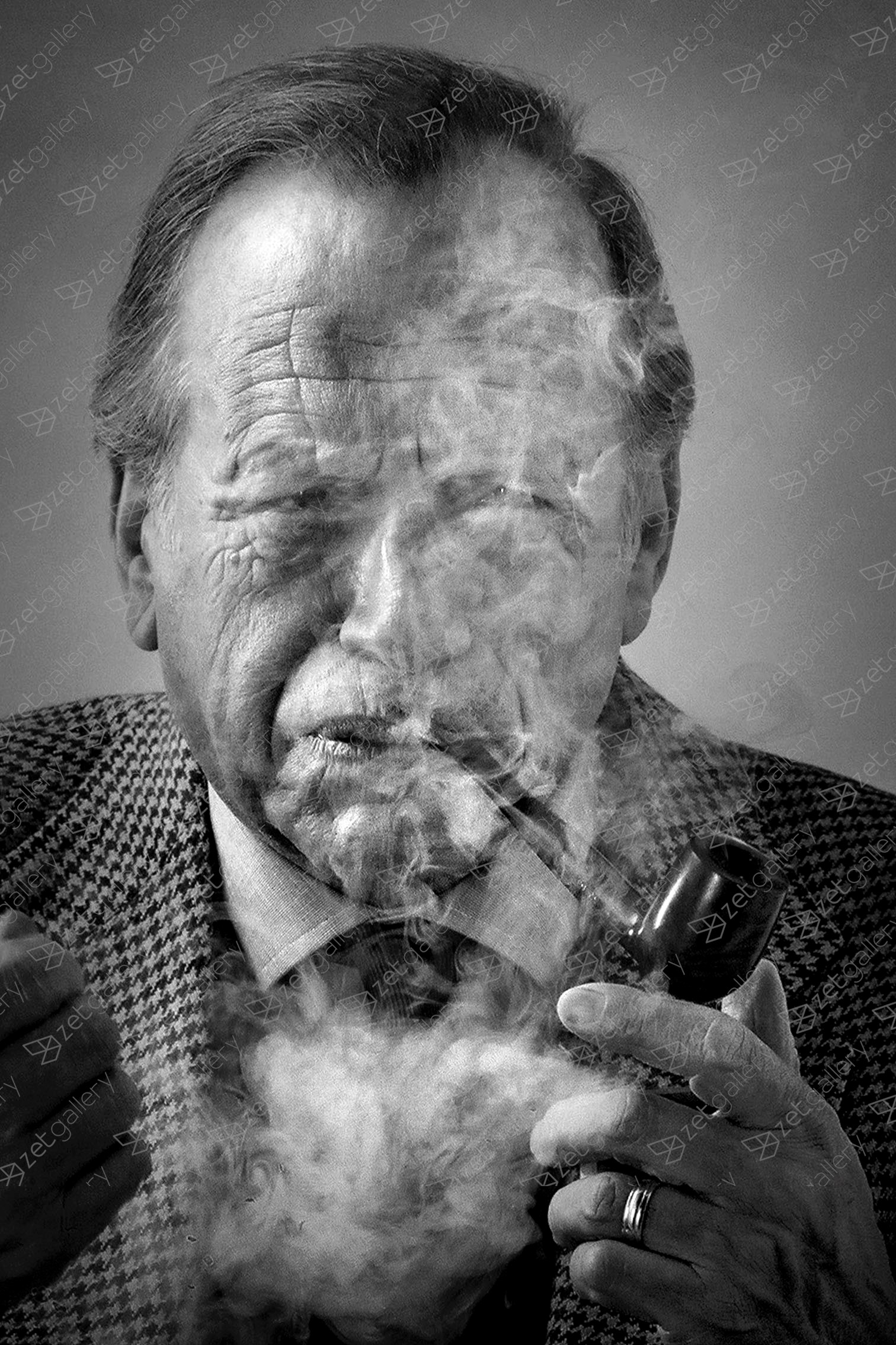 David Mourão Ferreira, original Man Analog Photography by Alfredo Cunha