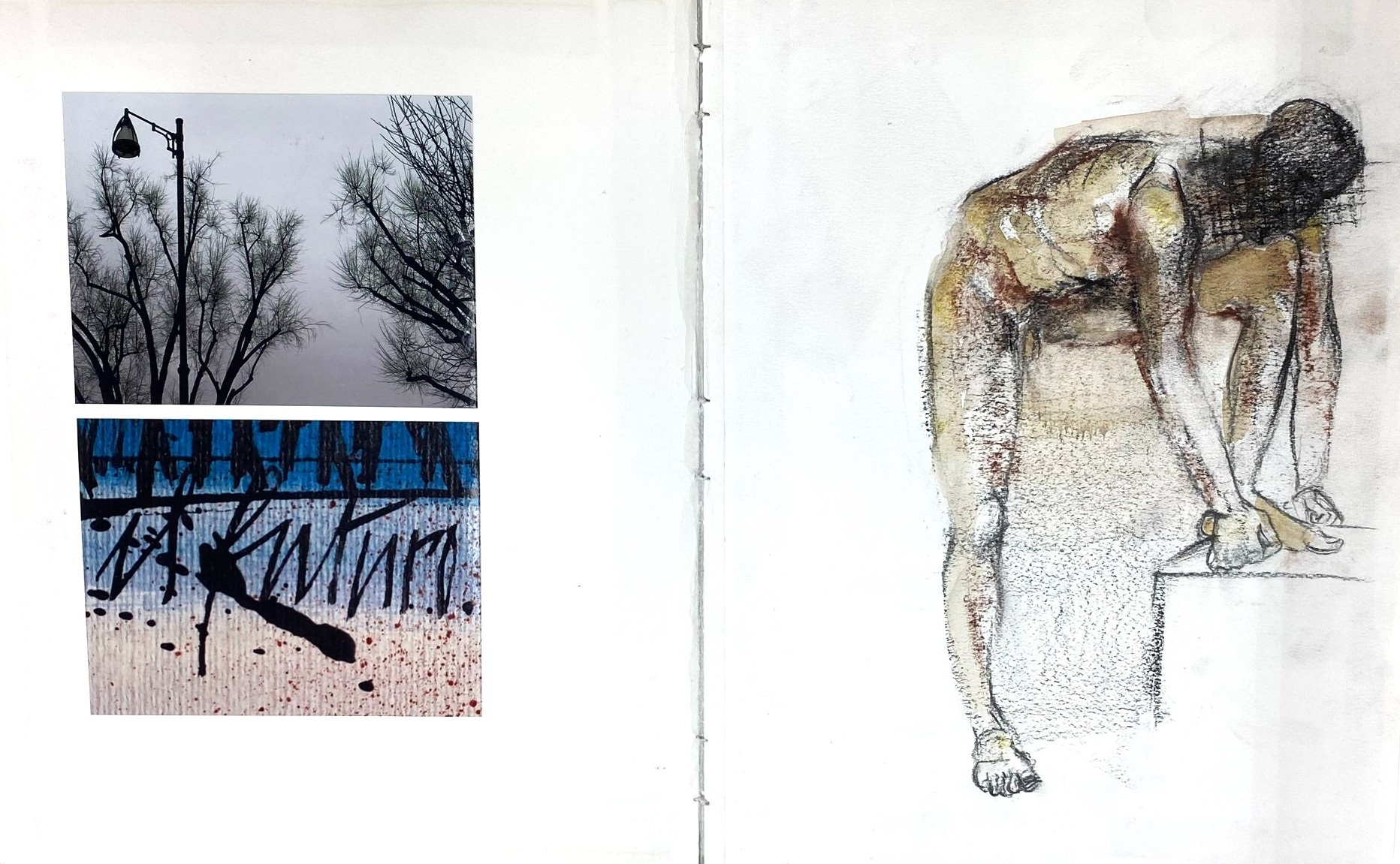 Libro nero XXI sec. d. C., original Resumen Técnica Mixta Dibujo e Ilustración de Giancarlo  Pavanello