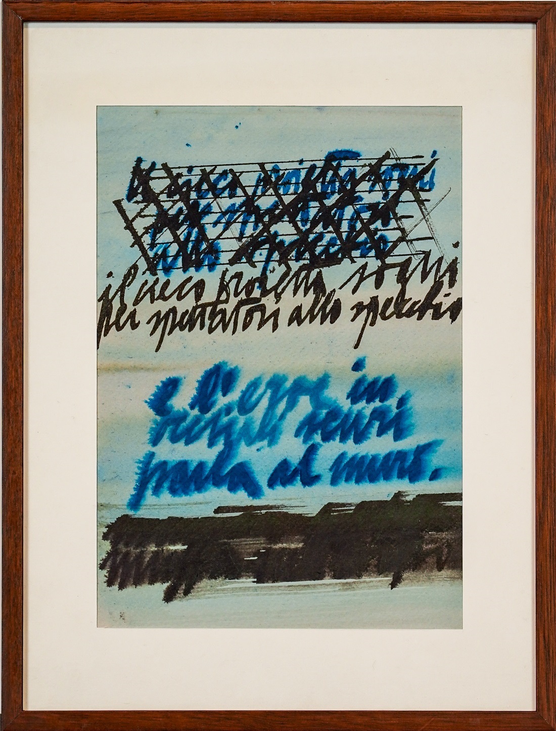 Sguardo Stellato di Figlio della Notte, original Resumen Técnica Mixta Pintura de Giancarlo  Pavanello