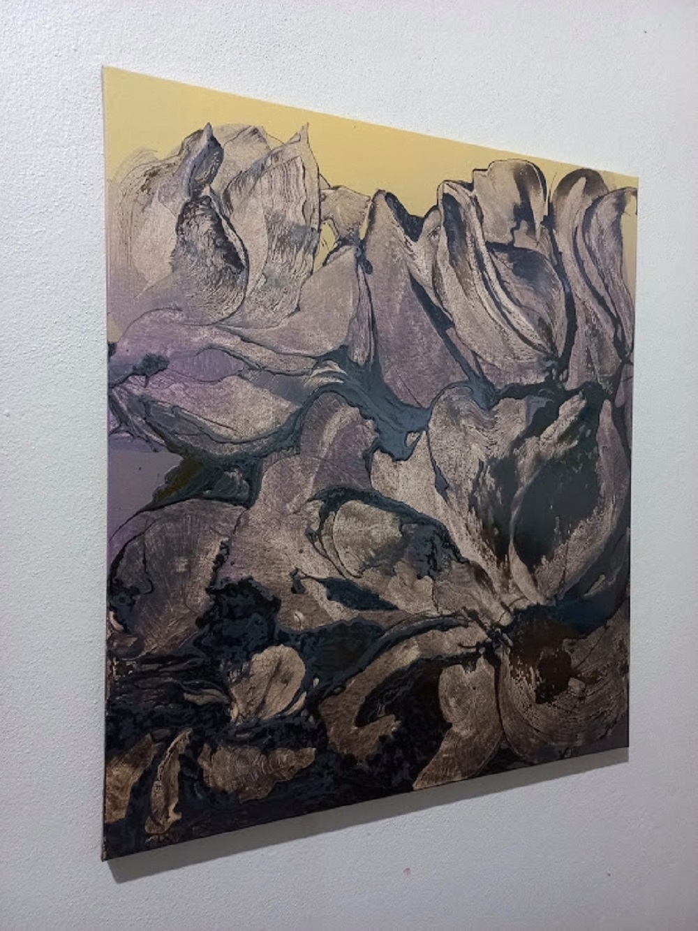 My garden, Pintura Óleo Paisagem original por Evgeniya Antonova