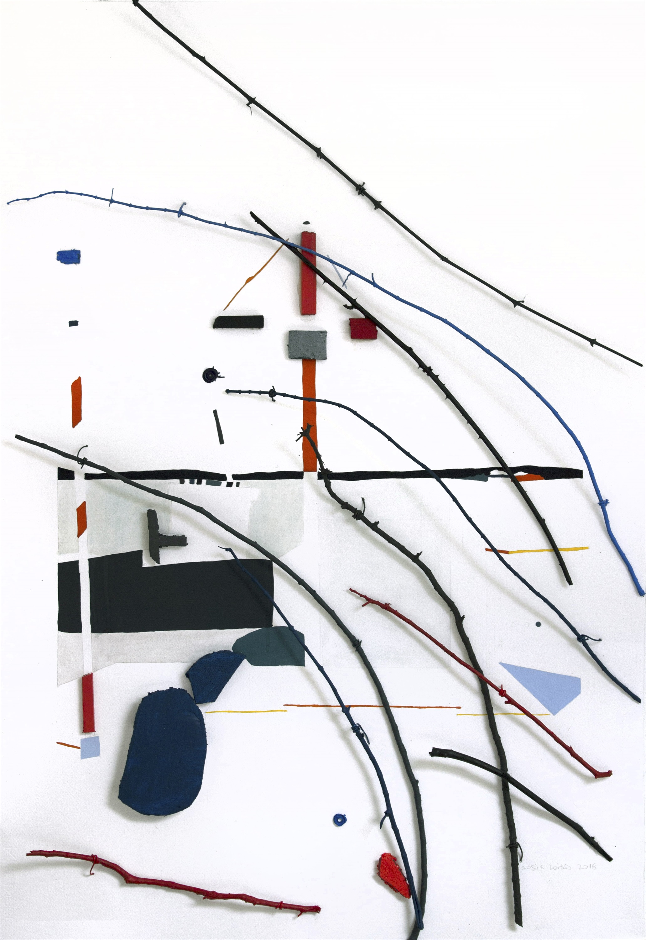 Keep On  Changing 3, Pintura Acrílico Abstrato original por Sofia  Leitão