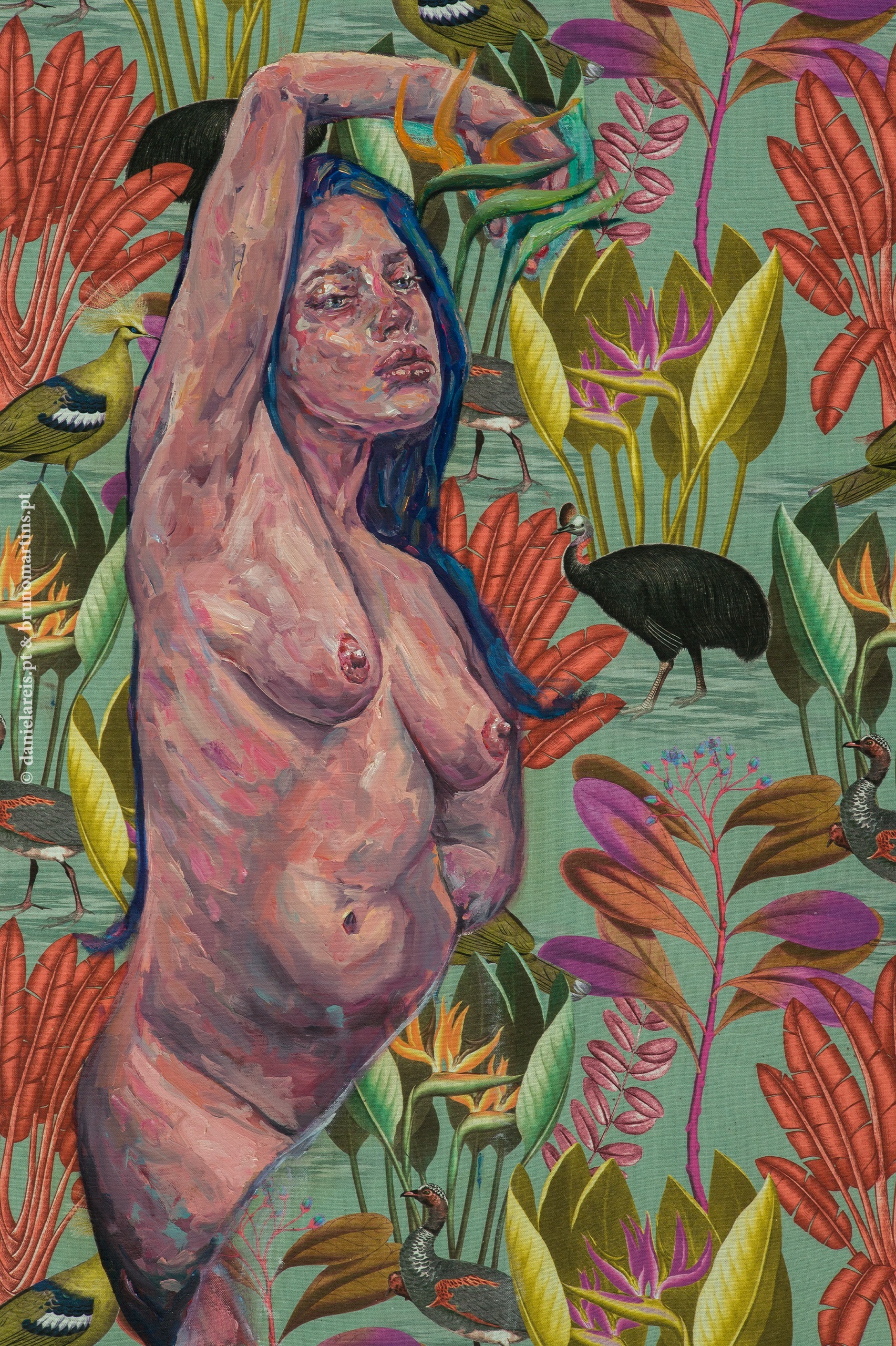 Despertar, original Landscape Oil Painting by Daniela  Reis