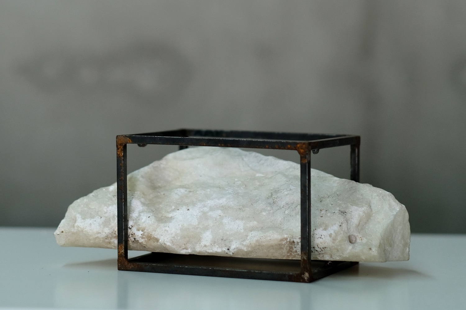 Ecótono 3.2, original Nature Marble Sculpture by Ana Almeida Pinto