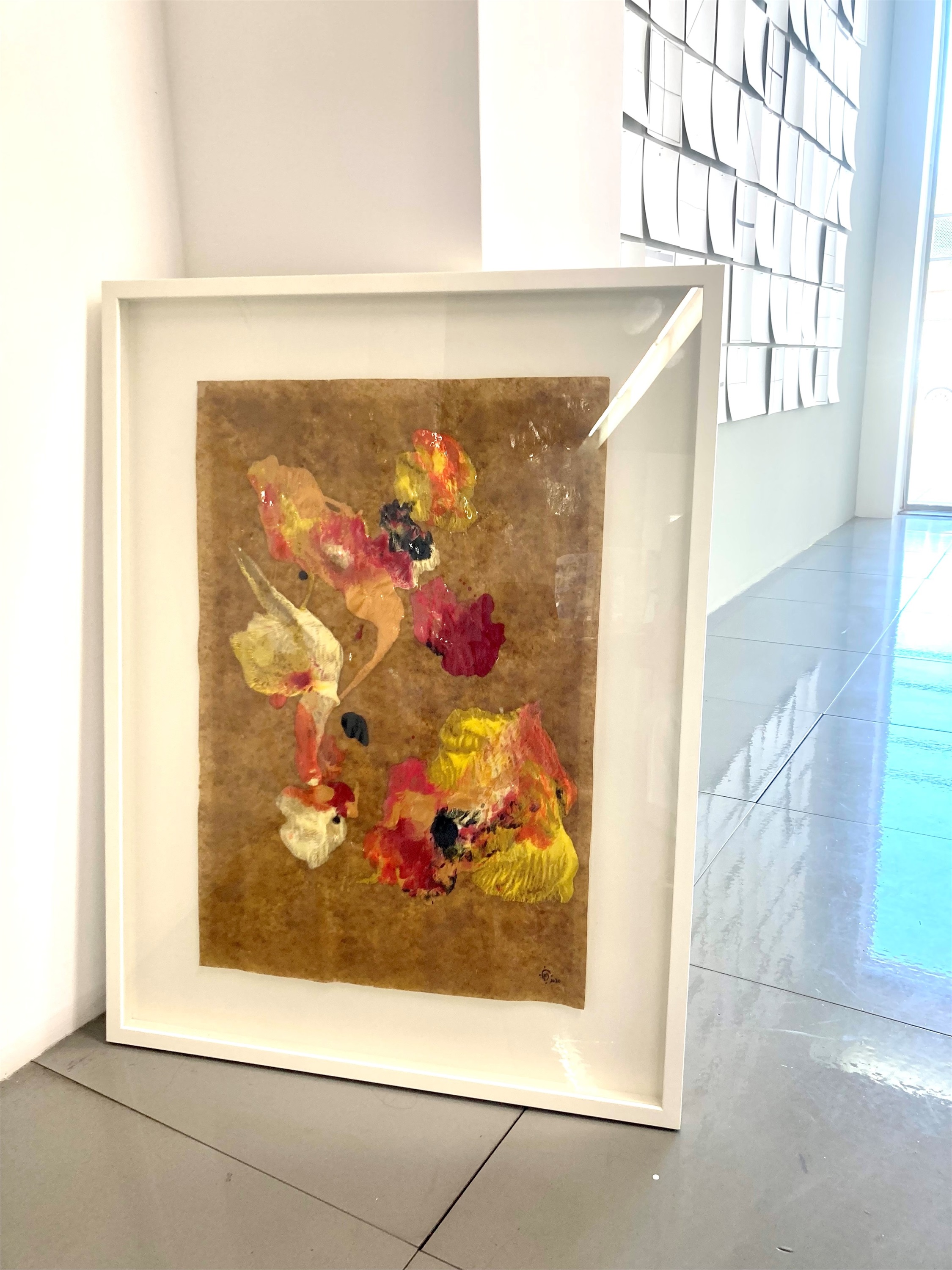 Phoenix, original Animaux Technique mixte La peinture par Nina  Onaur