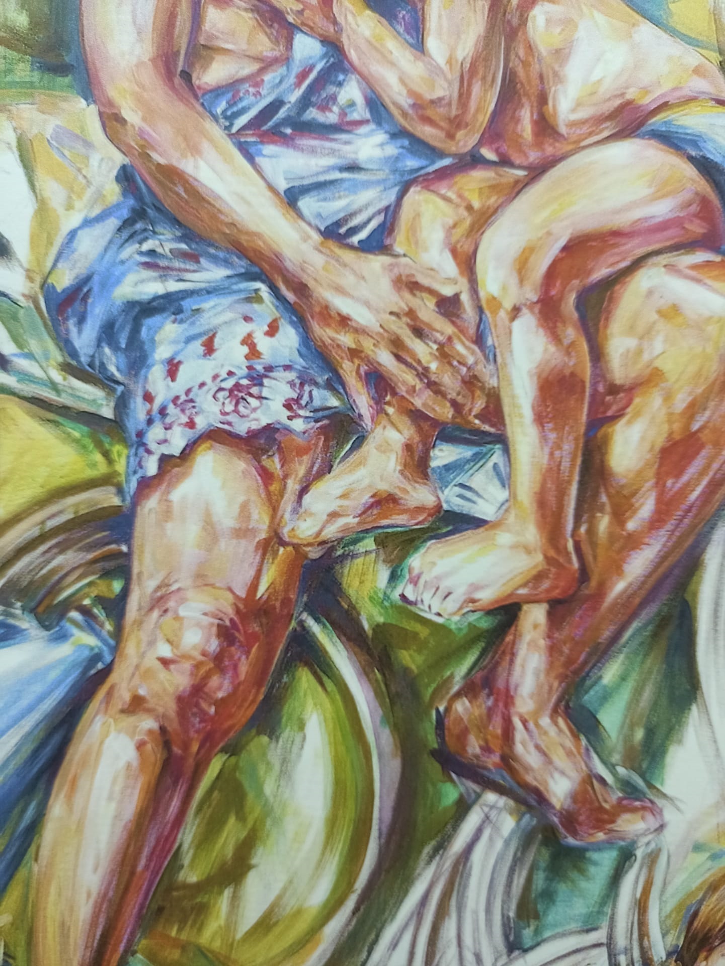 Temos mãe!, Desenho e Ilustração Papel Corpo original por Elizabeth  Leite