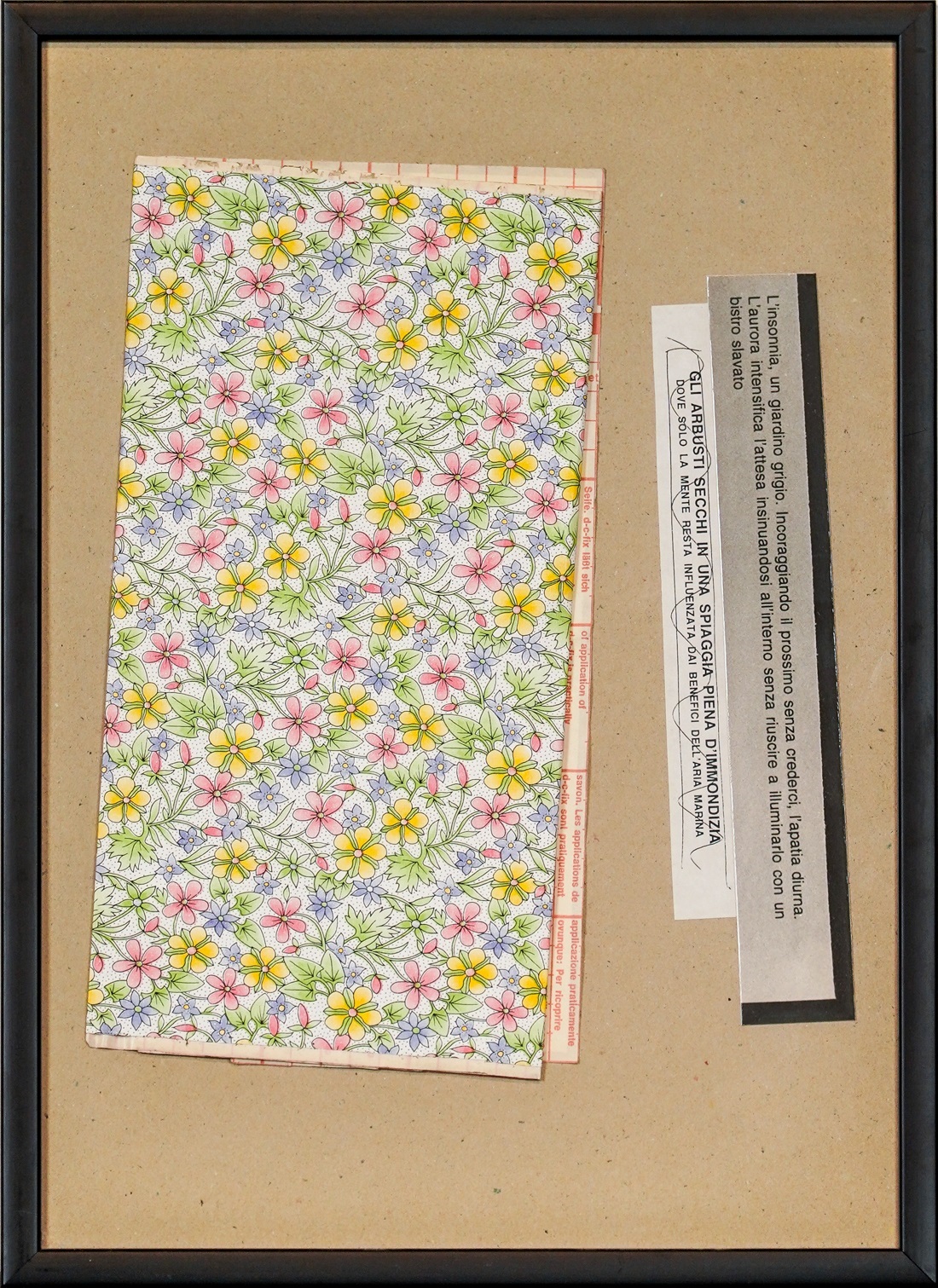 fioriture, original Resumen Técnica Mixta Dibujo e Ilustración de Giancarlo  Pavanello