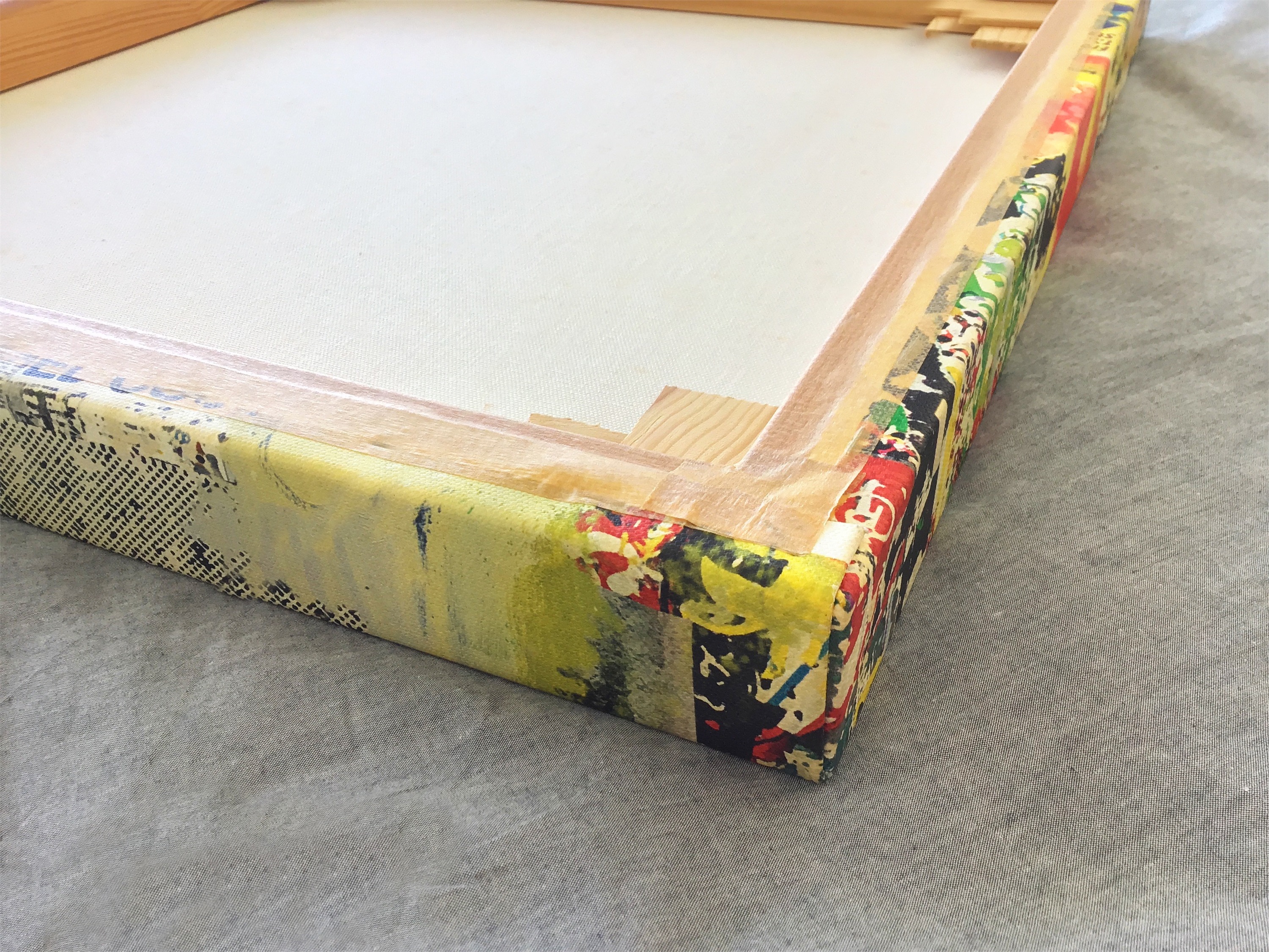 "Meninos da Lágrima" (conjunto telas), original Abstract Collage Drawing and Illustration by Maria João Faustino