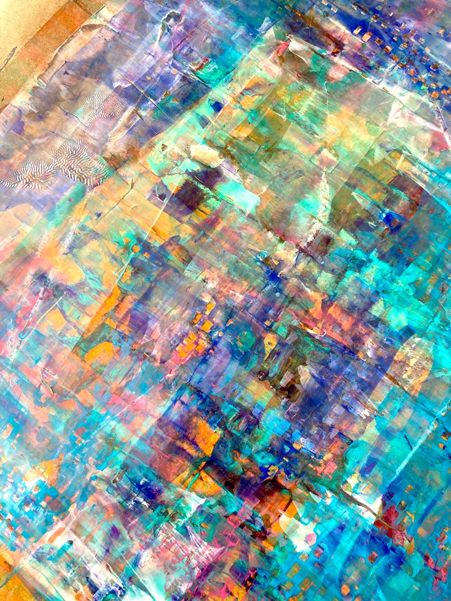 Cidades Invisíveis, Pintura Técnica Mista Animais original por Nina  Onaur