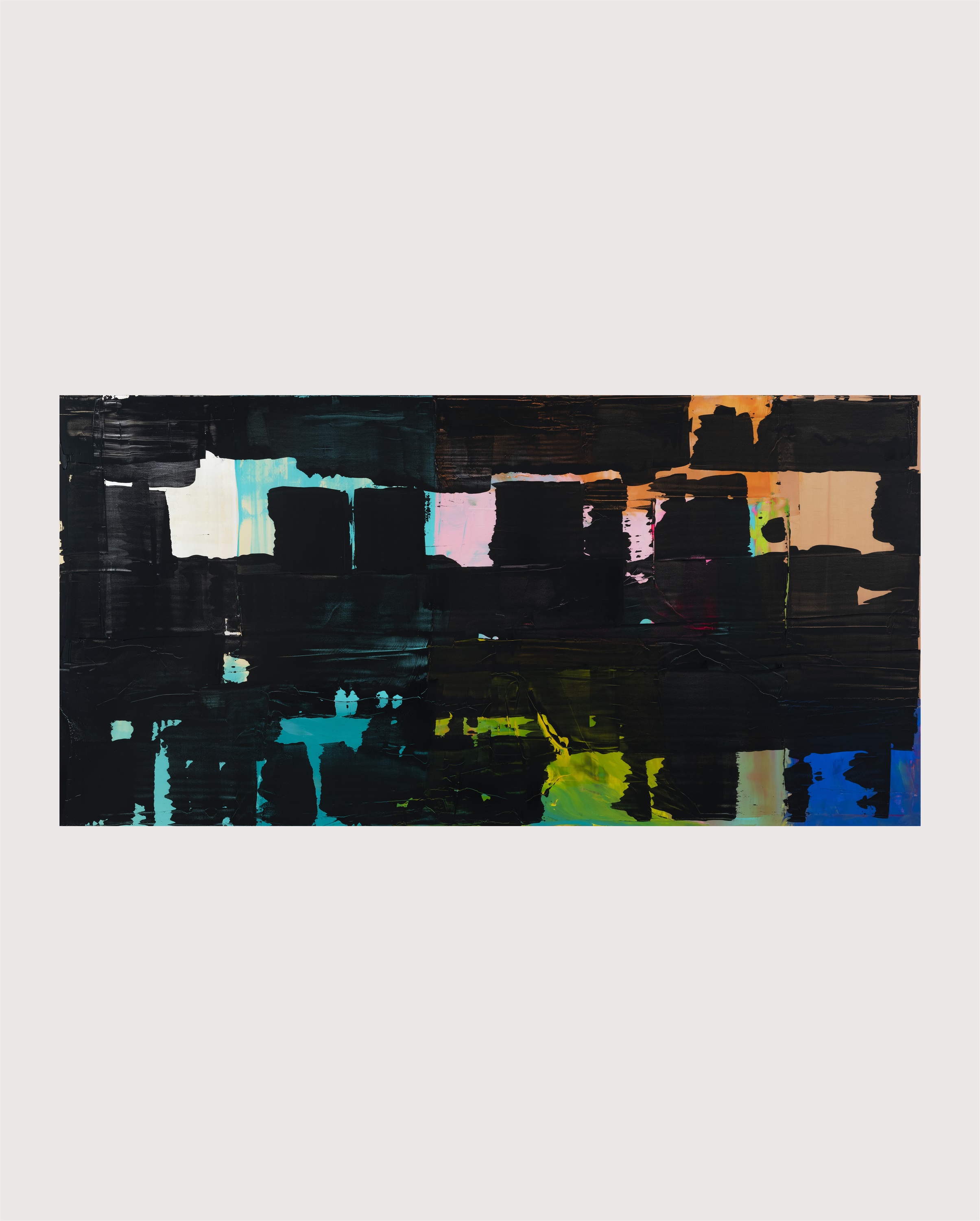 Mil Pinturas 02, original Abstract Acrylic Painting by Pedro  Calapez