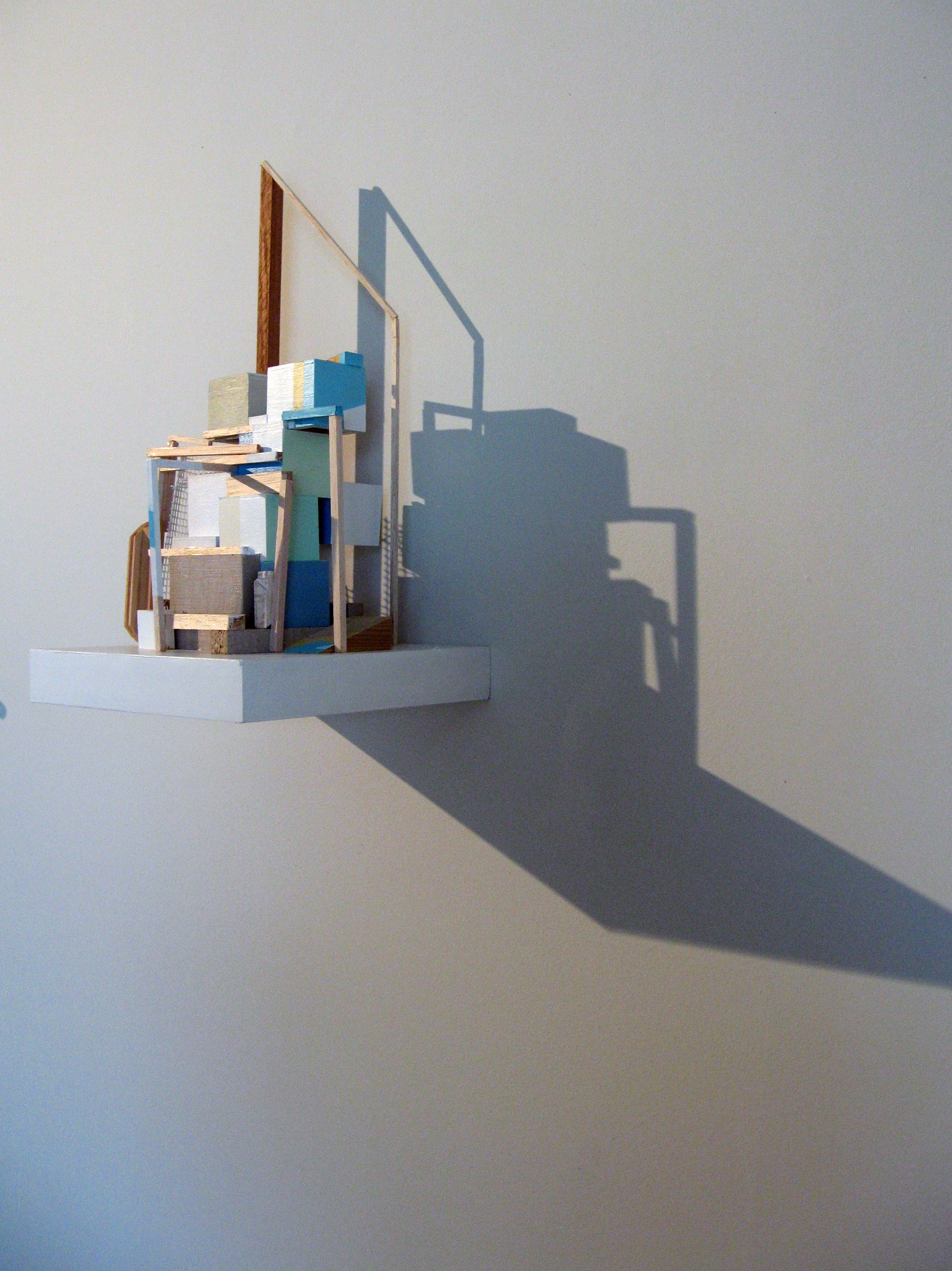 Maquete #4, original Abstract Acrylic Sculpture by Ana Pais Oliveira