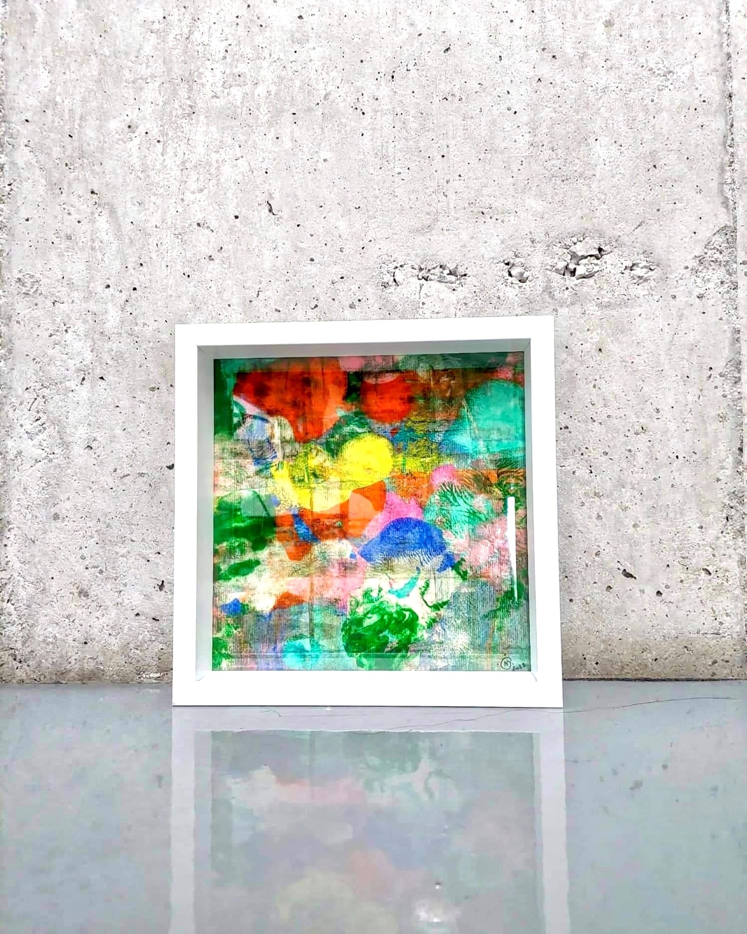 Scale VI, original Animaux Technique mixte La peinture par Nina  Onaur