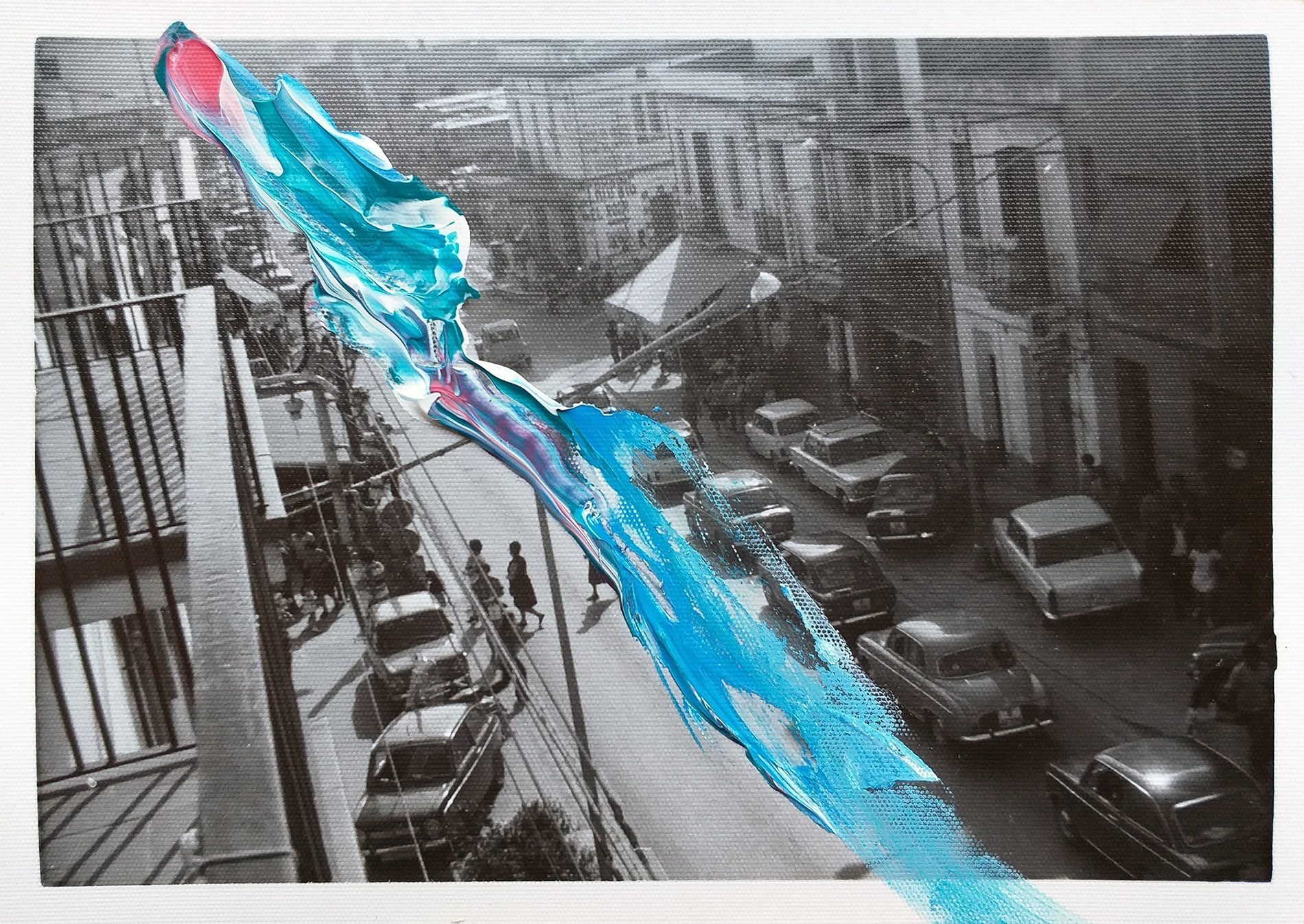 Souvenir da Memória, original Human Figure Mixed Technique Drawing and Illustration by Mariana Mizarela