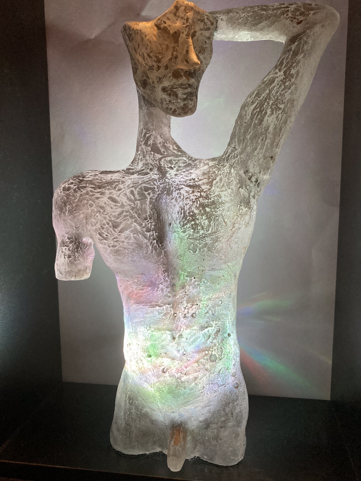 O gajo, Escultura Técnica Mista Figura Humana original por Marcia Ruberti