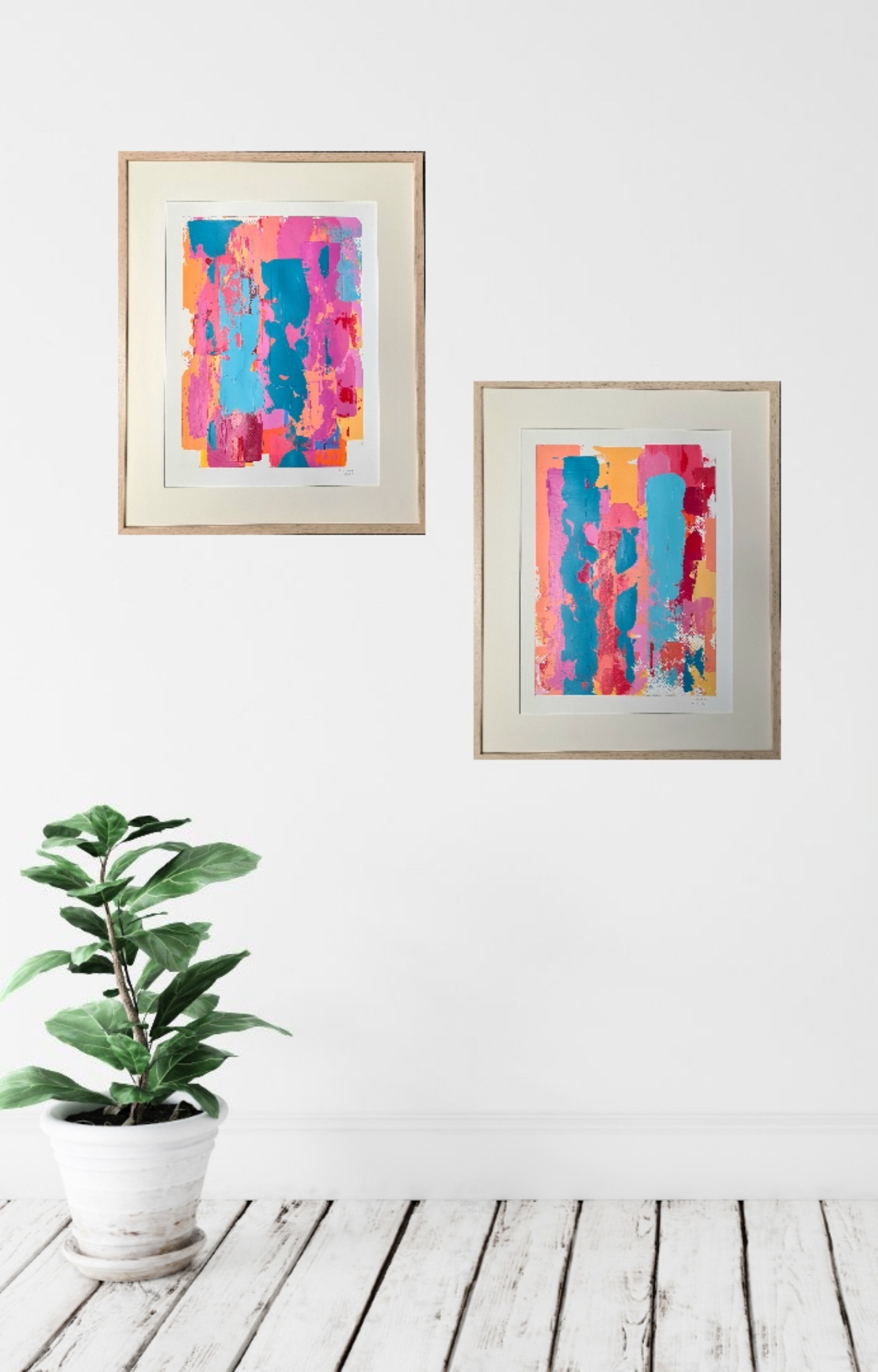 Resquícios n°9 Série III , original Portrait Acrylique La peinture par Ana Marlene Lima