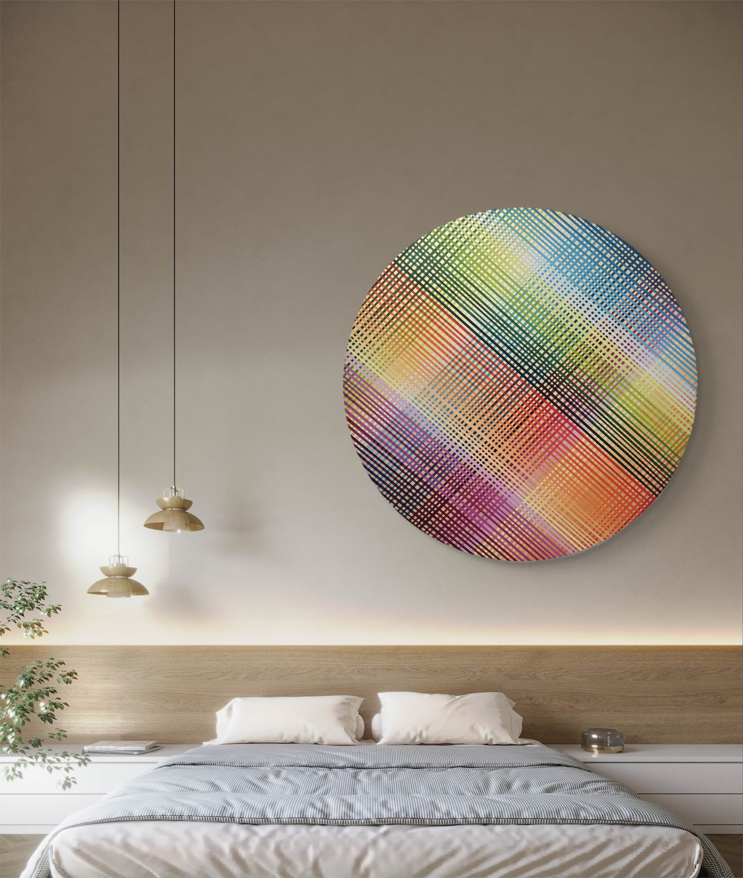 Capriccio, original Minimalista Acrílico Pintura de Ana Marlene Lima