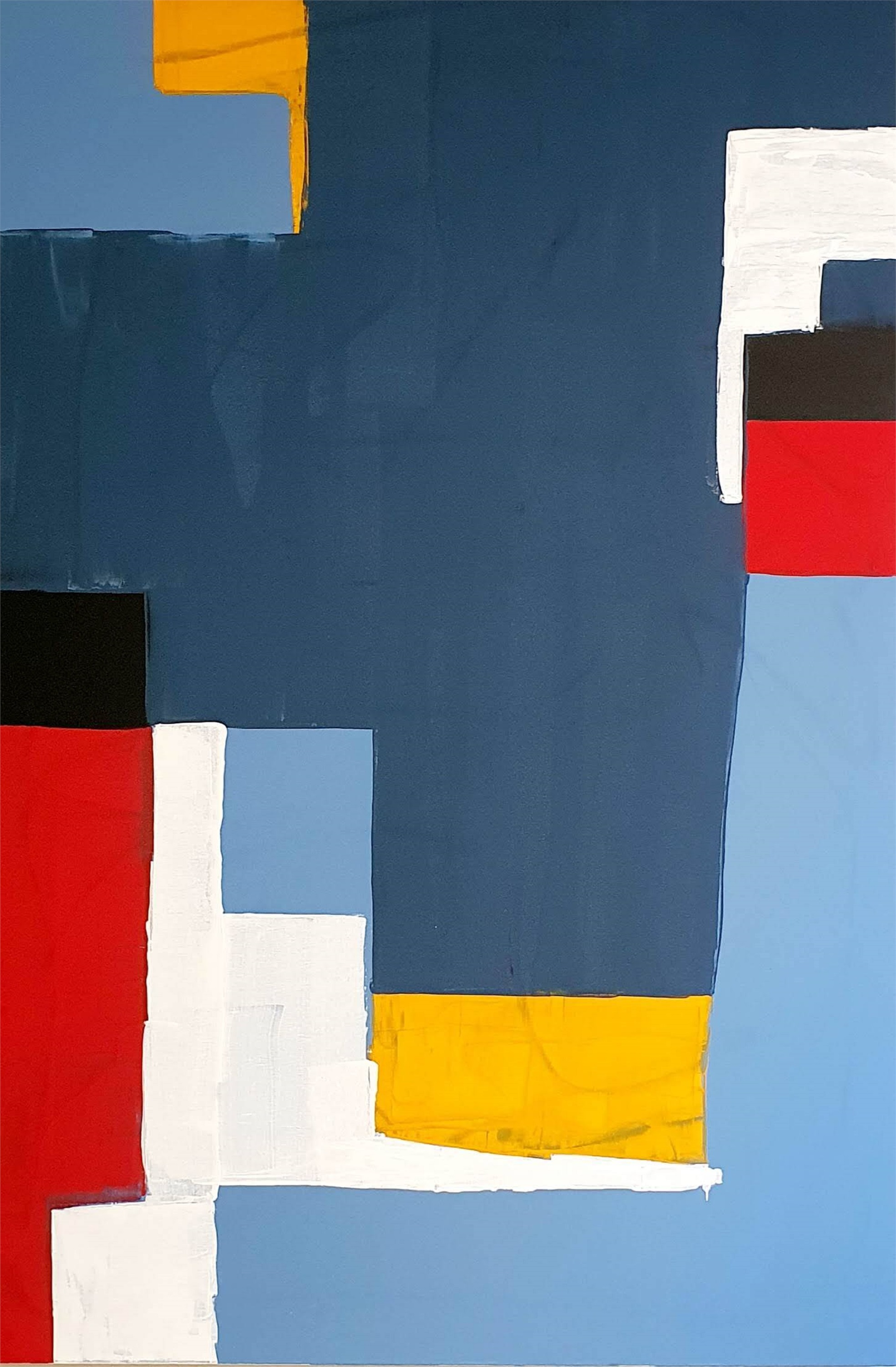 Entre o sono e a vigília, original Portrait Acrylic Painting by Paulo Rosae