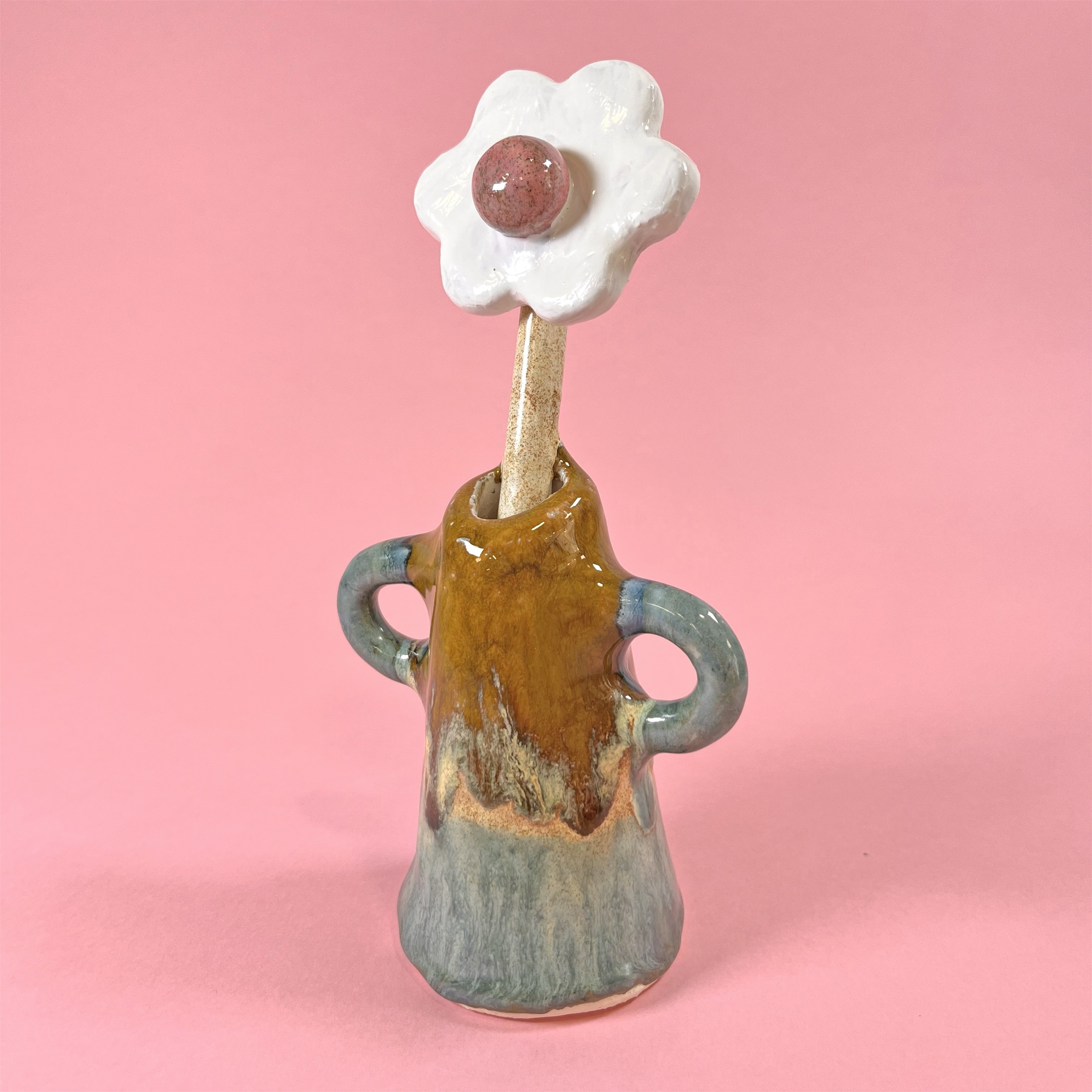 Flor de Cerâmica, Escultura Cerâmica Figura Humana original por Mariana Jerónimo