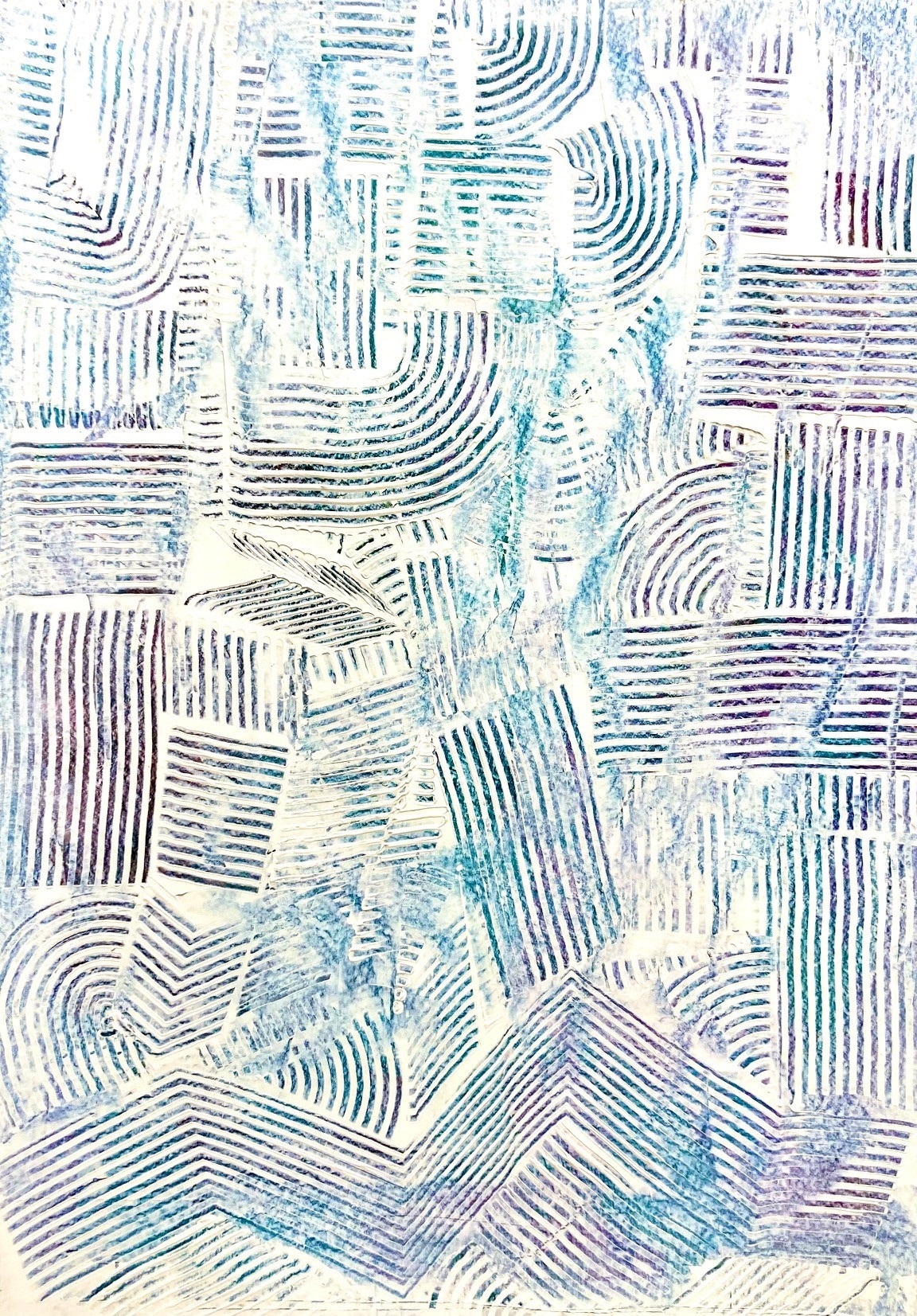 The Million Dream Roadshow #3, original Portrait Acrylic Painting by Nina  Onaur