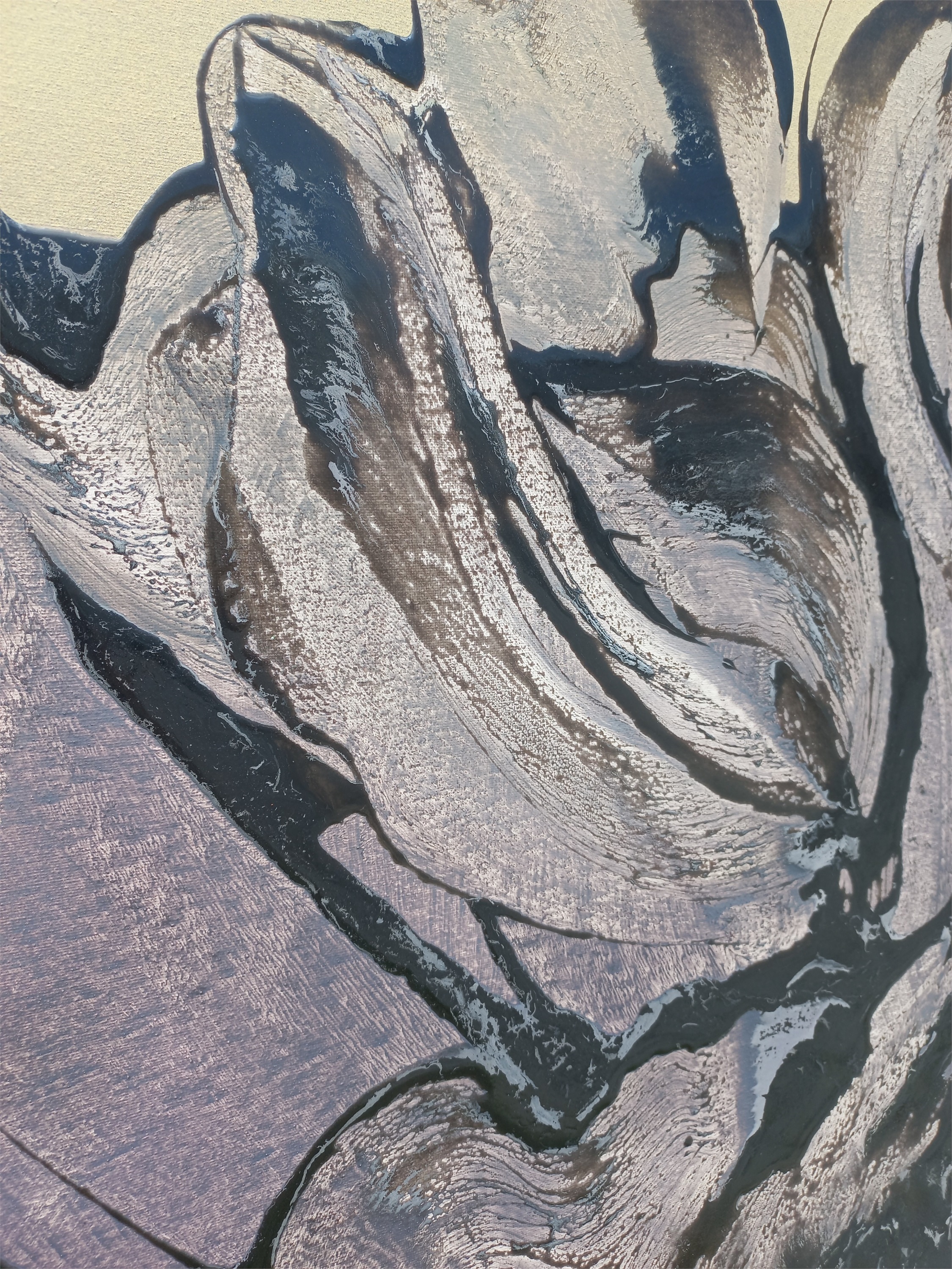 My garden, Pintura Óleo Paisagem original por Evgeniya Antonova