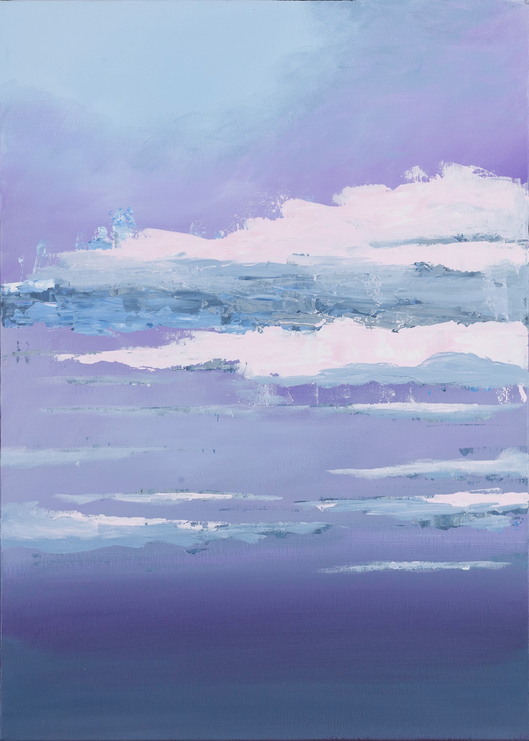 Op. 4, original Portrait Acrylic Painting by Paulo Ponte