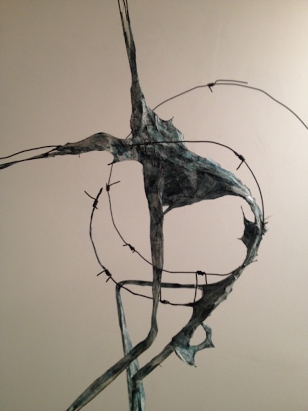 Verstrickt no 3, Escultura Metal Abstrato original por Alexius Wichtler