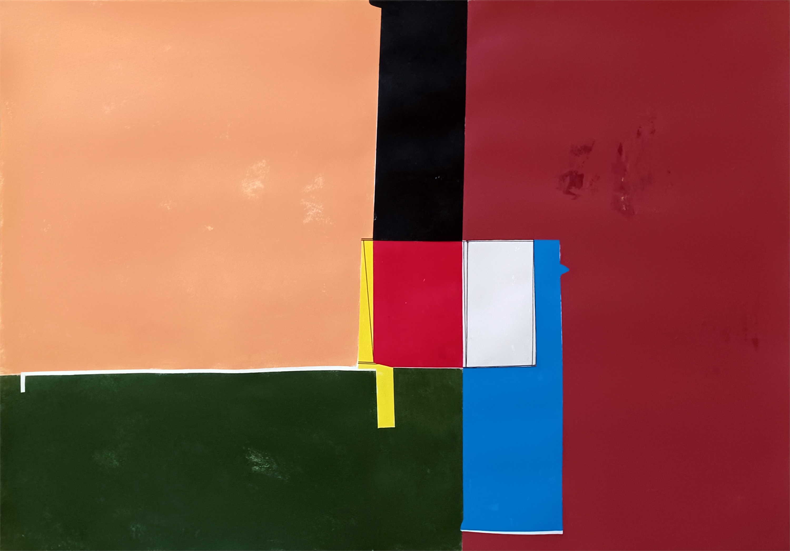 0312E, original Portrait Acrylic Painting by Luis Medina