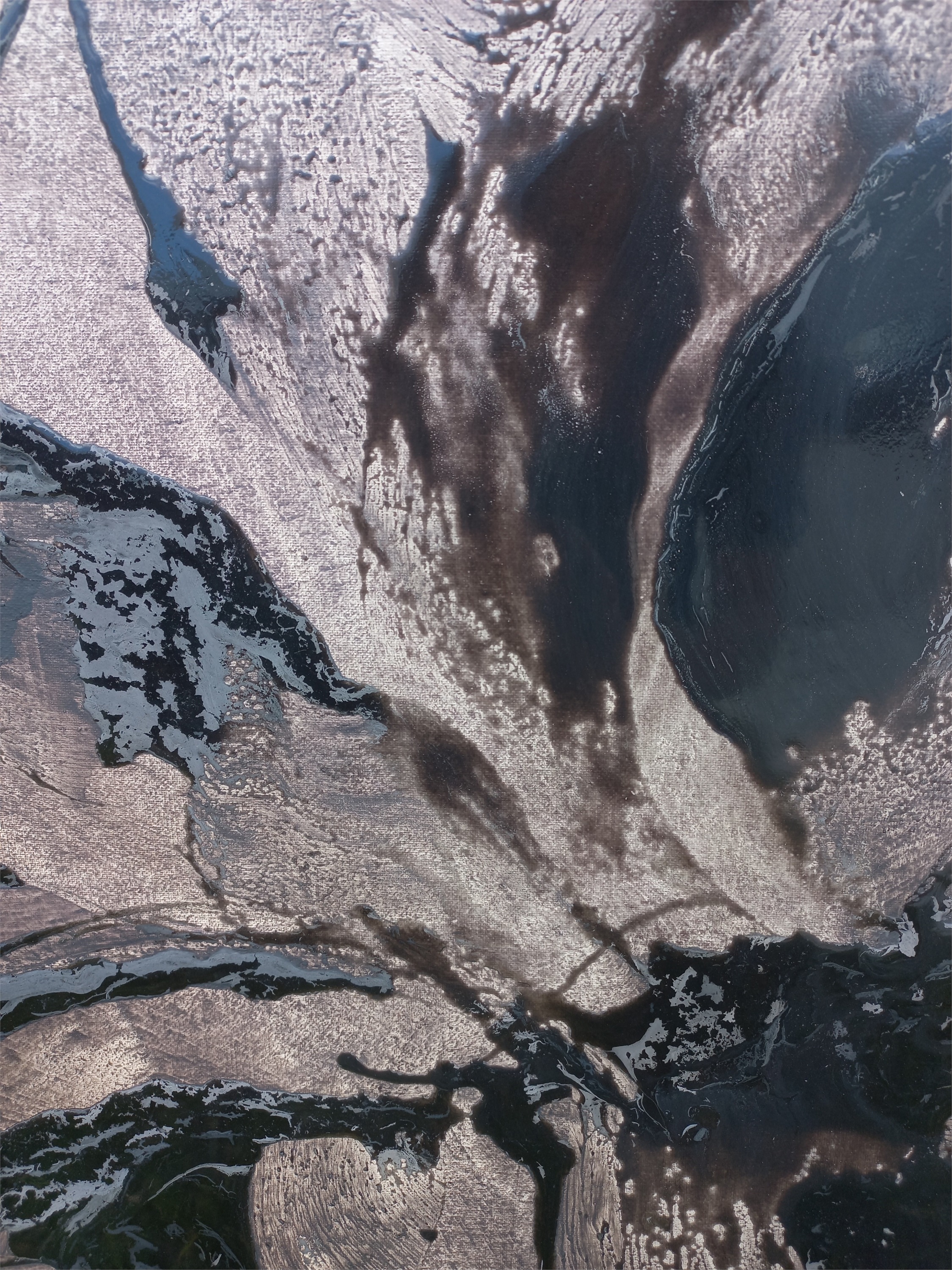 My garden, Pintura Óleo Paisagem original por Evgeniya Antonova