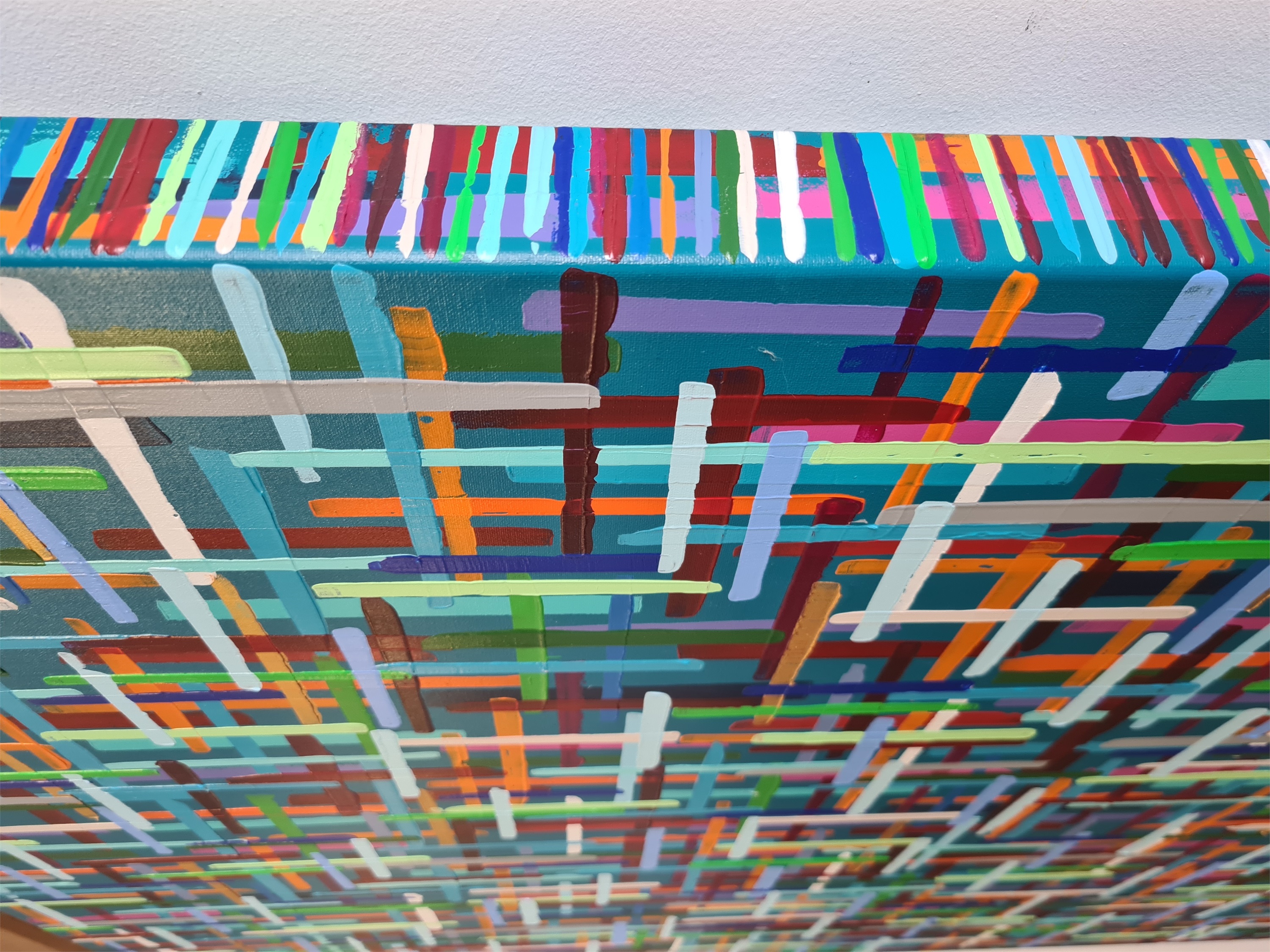 Pressão, original Minimaliste Acrylique La peinture par Ana Marlene Lima