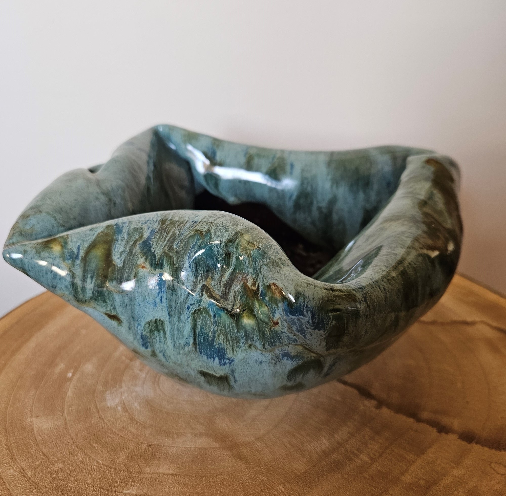 Autumn Collection: Vase VIII (Plant), original Human Figure Ceramic Sculpture by Ana Sousa Santos