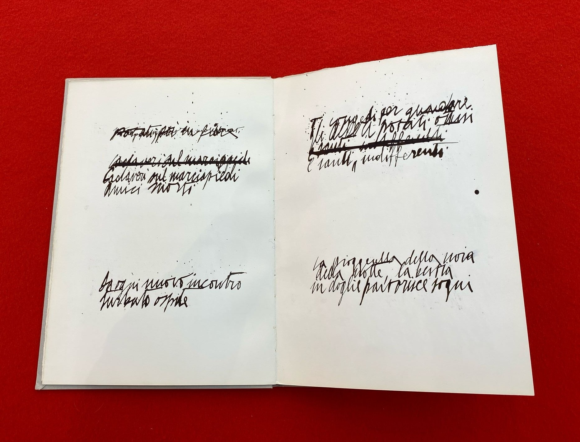 Haiku approssimativi, original Abstract Mixed Technique Drawing and Illustration by Giancarlo  Pavanello