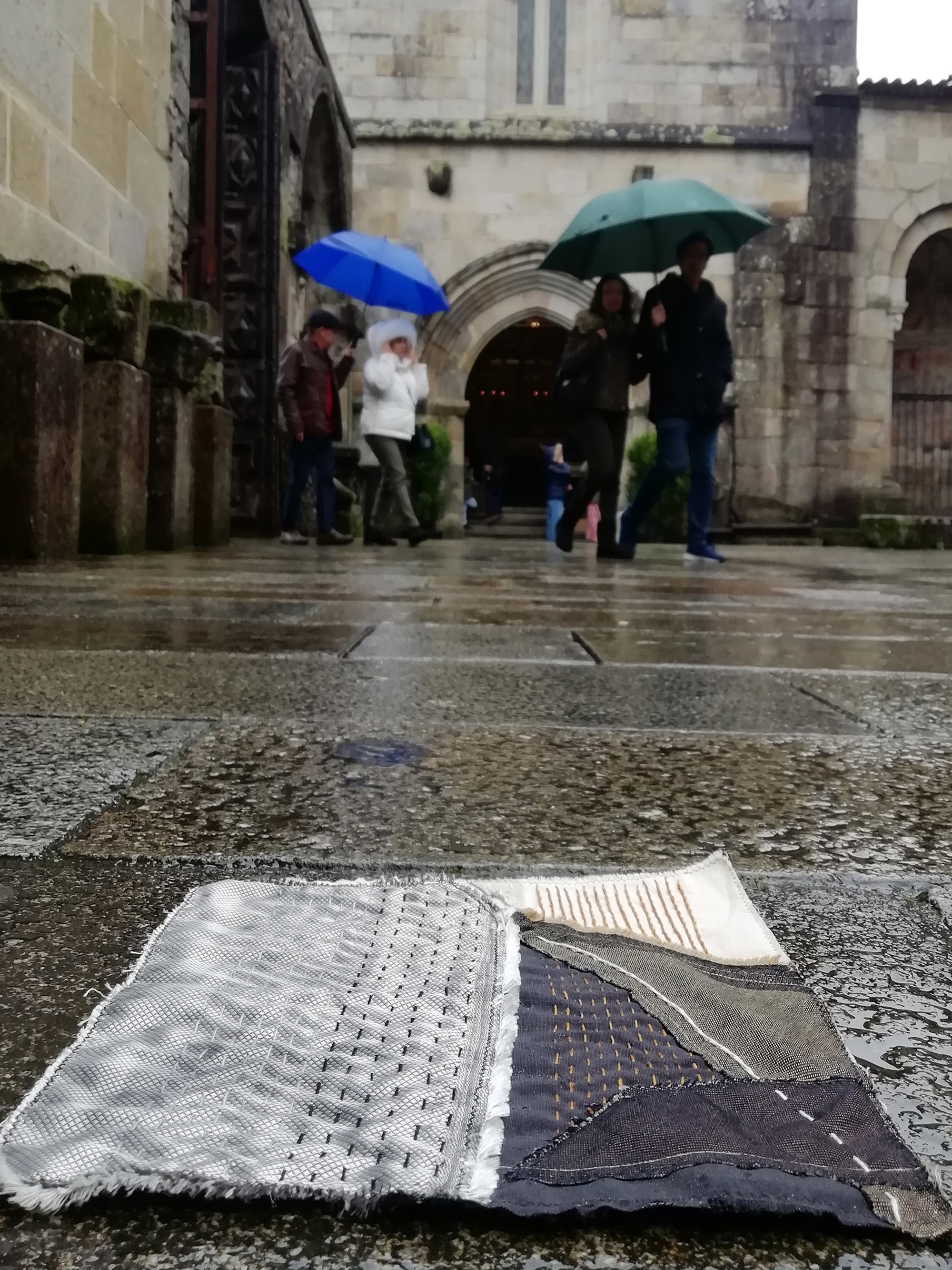 ADVENTO - fragmento #21, original Hombre Tejido Escultura de Vânia Kosta