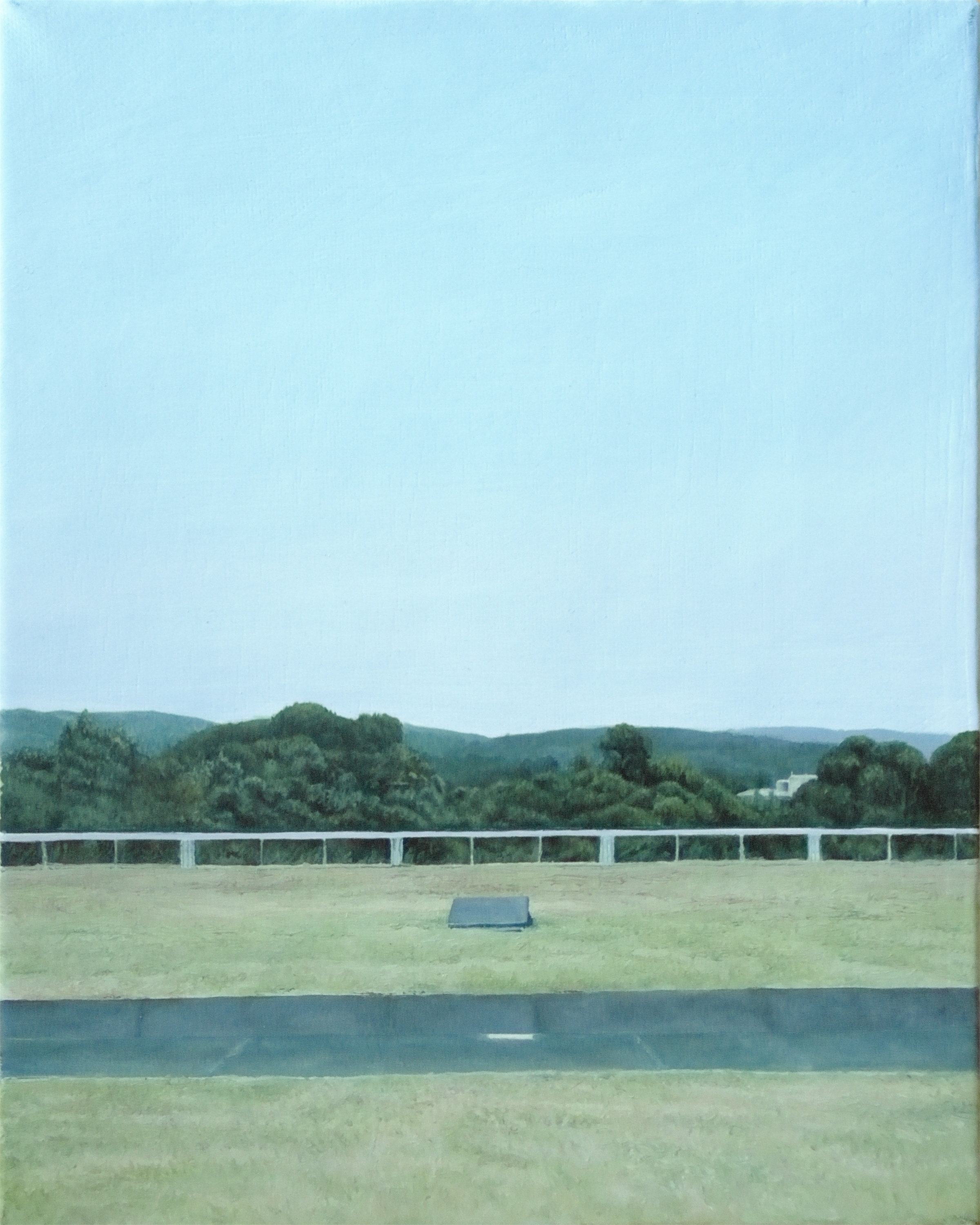 Tiro, Pintura Tela Paisagem original por Alexandre Coxo