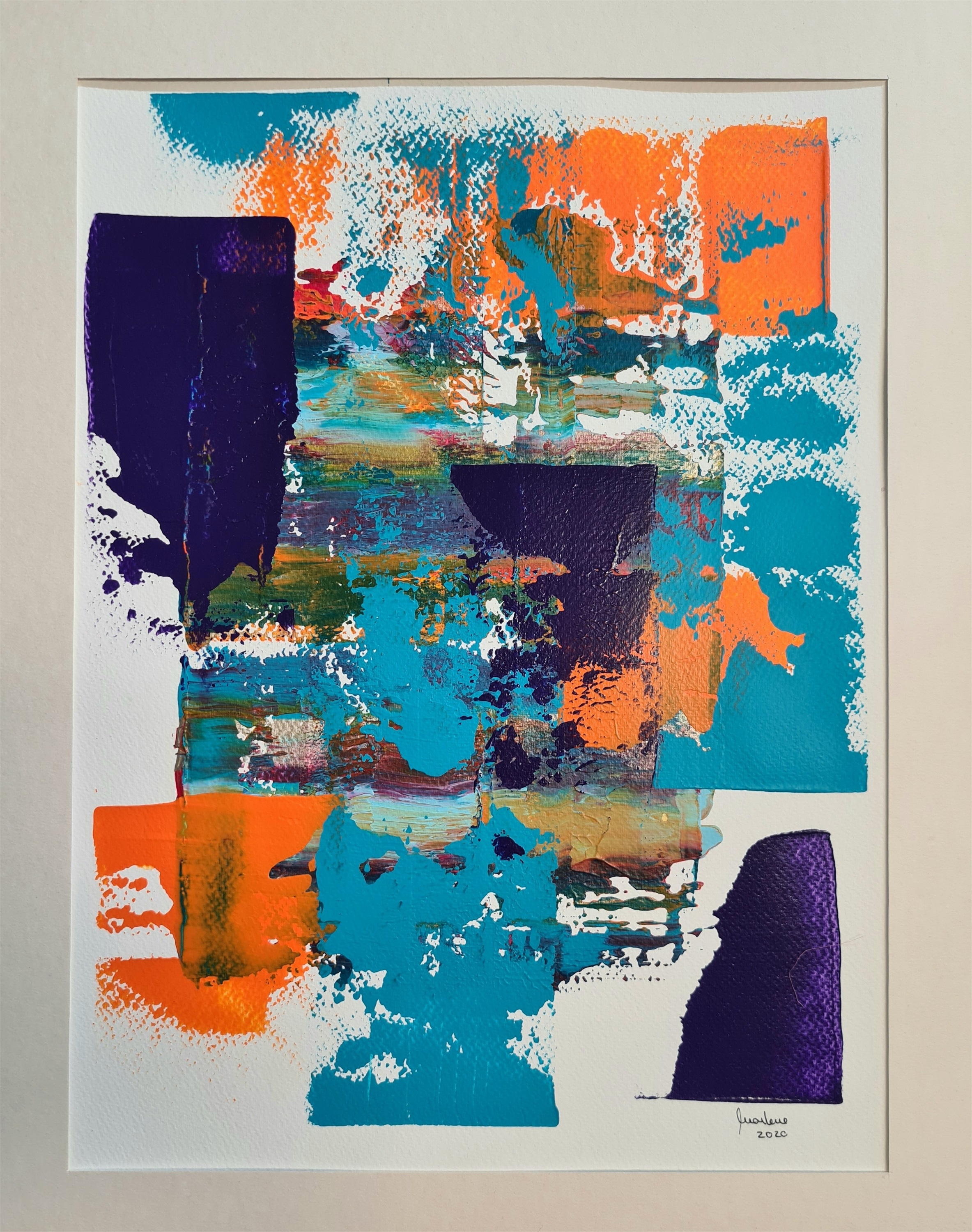 Resquícios nº2, Pintura Acrílico Retrato original por Ana Marlene Lima