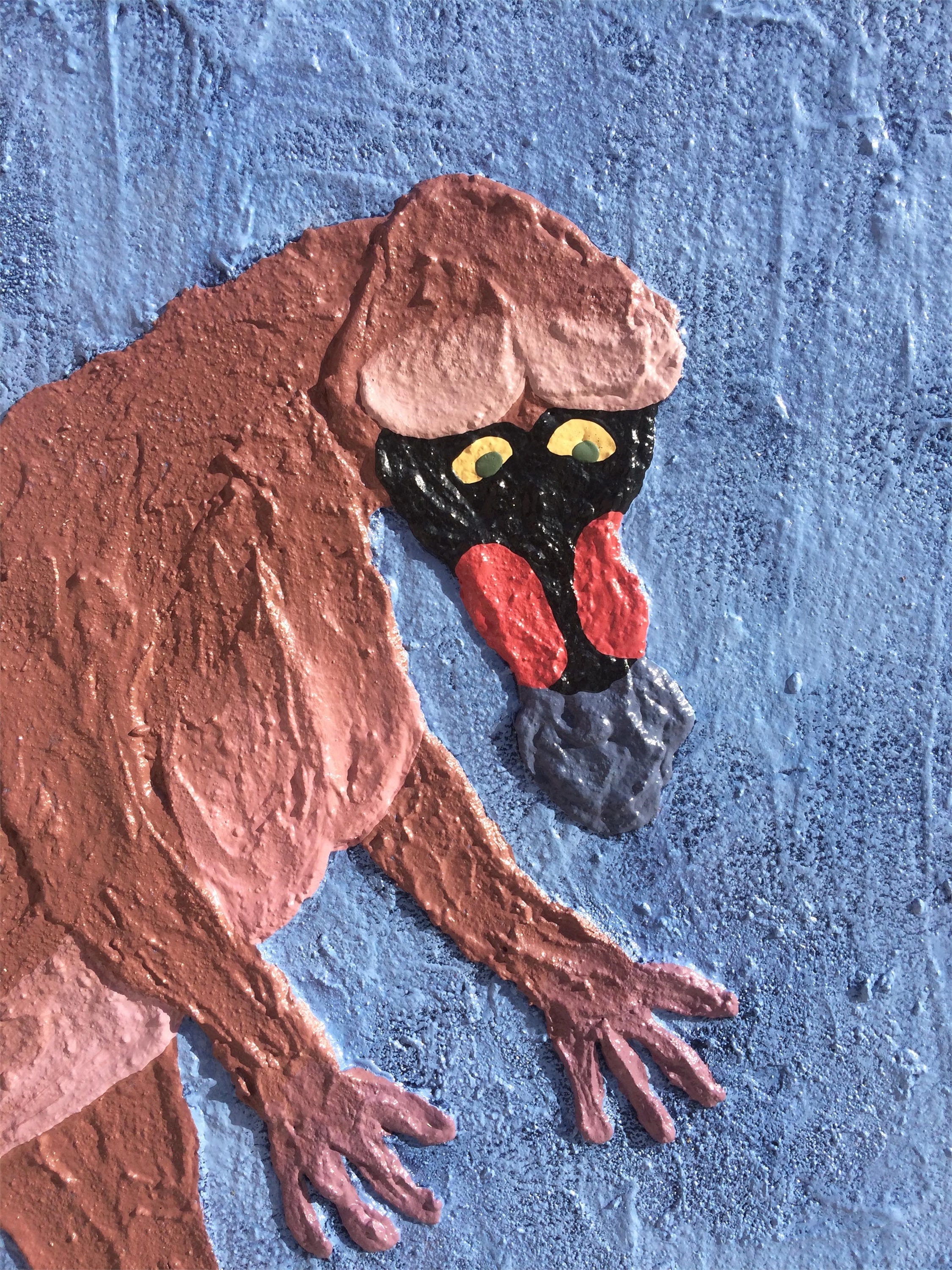 "Eu olho por ti", original Abstract Acrylic Painting by Hugo Castilho