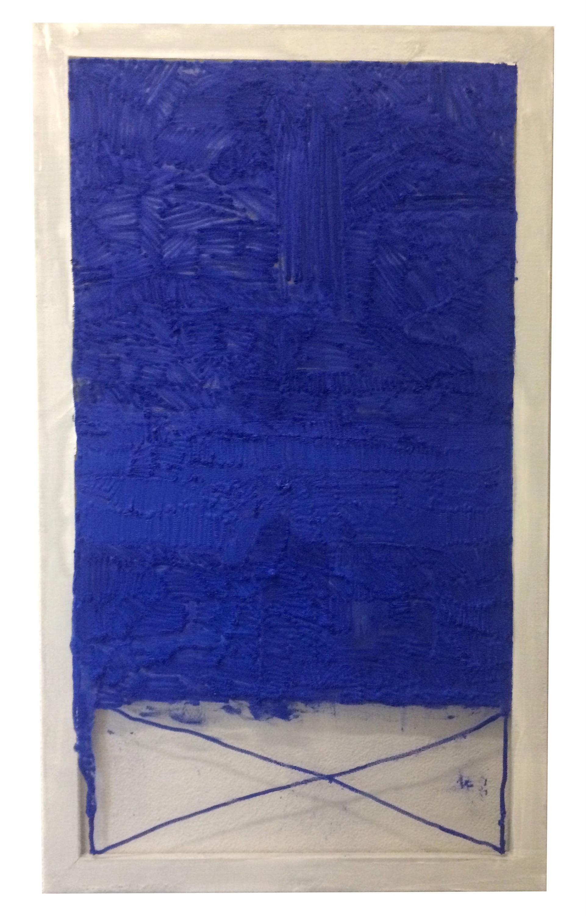 Sem título, original Abstract Acrylic Painting by Alberto Rodrigues Marques