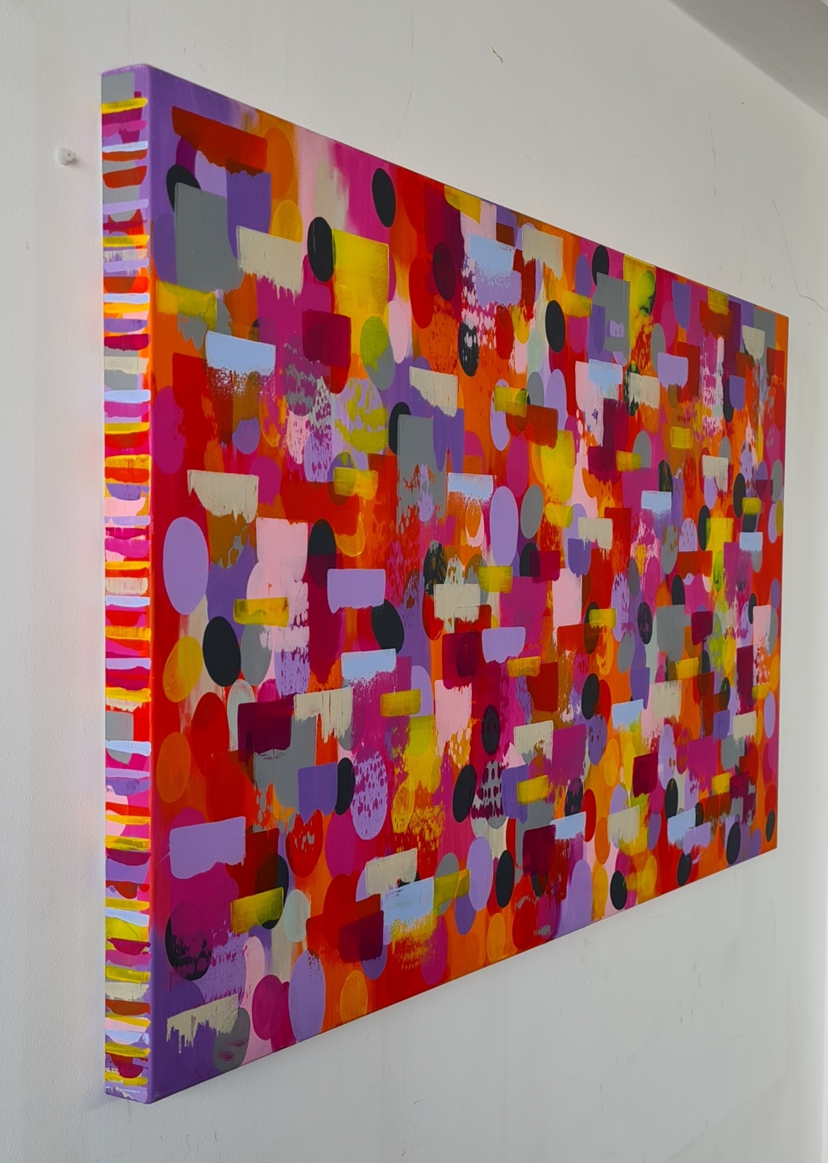 Constante, Pintura Acrílico Retrato original por Ana Marlene Lima