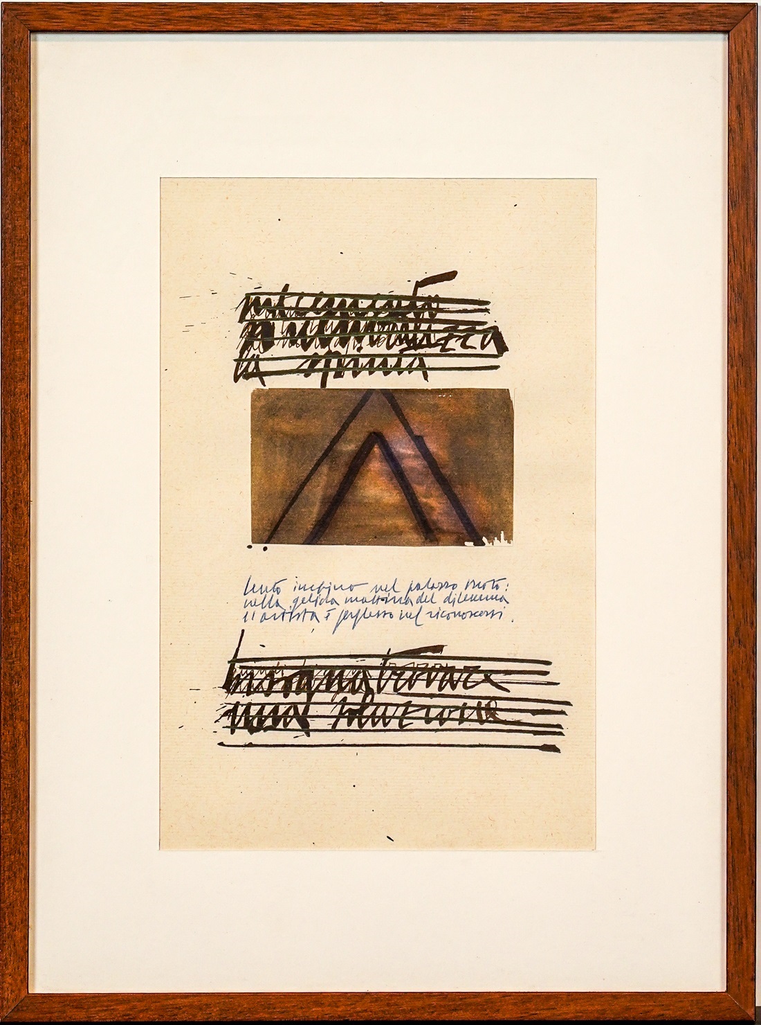 zig-zag n. 1, original Resumen Técnica Mixta Dibujo e Ilustración de Giancarlo  Pavanello