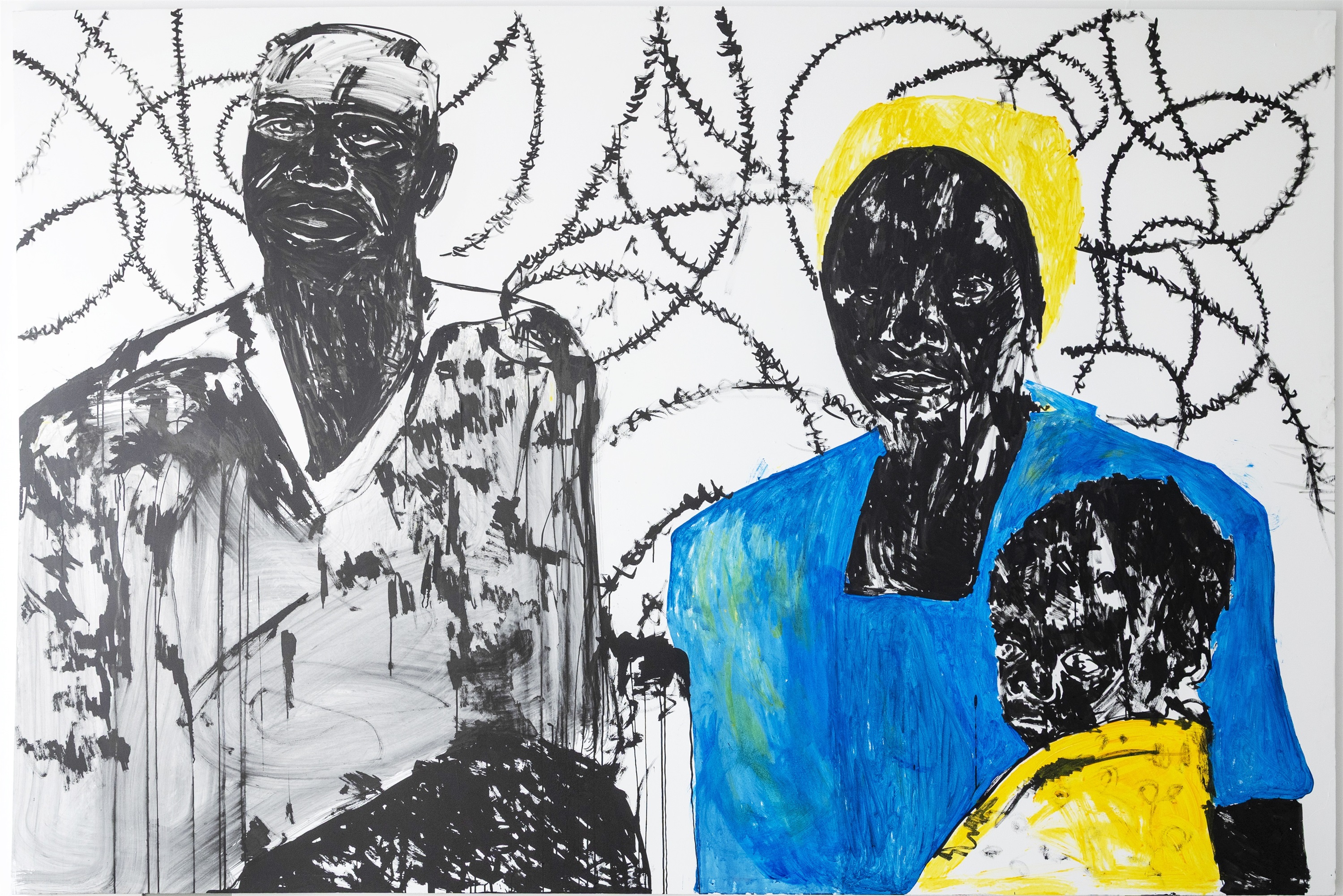 Madjoni-Djoni, Pintura Técnica Mista Animais original por Nuno  Silas