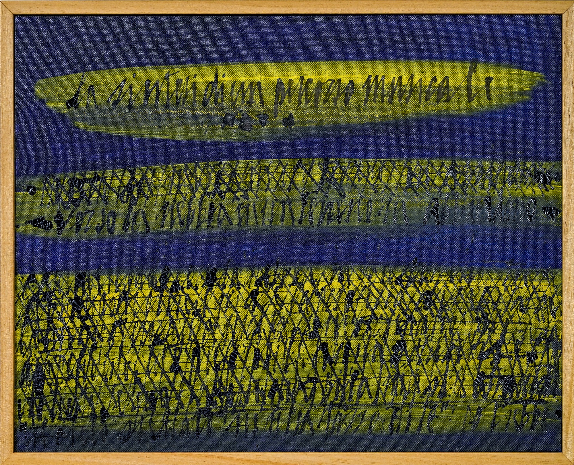 la sintesi di un  percorso musicale, original Resumen Acrílico Pintura de Giancarlo  Pavanello