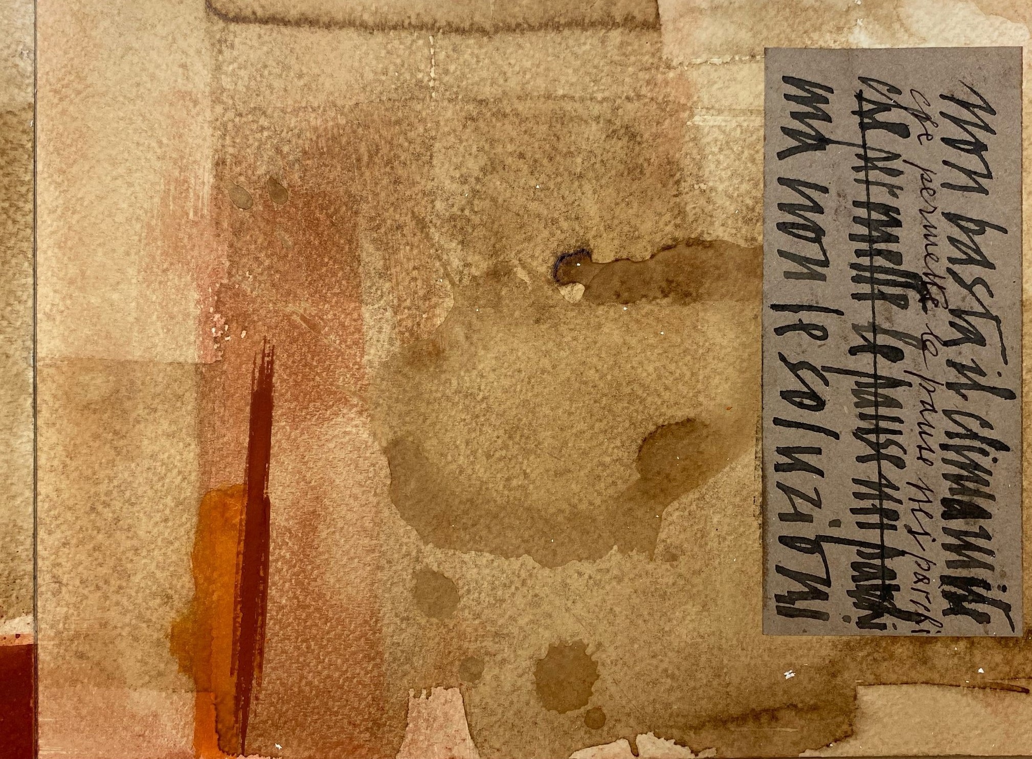 L’ansia raziocinante, original Resumen Técnica Mixta Dibujo e Ilustración de Giancarlo  Pavanello