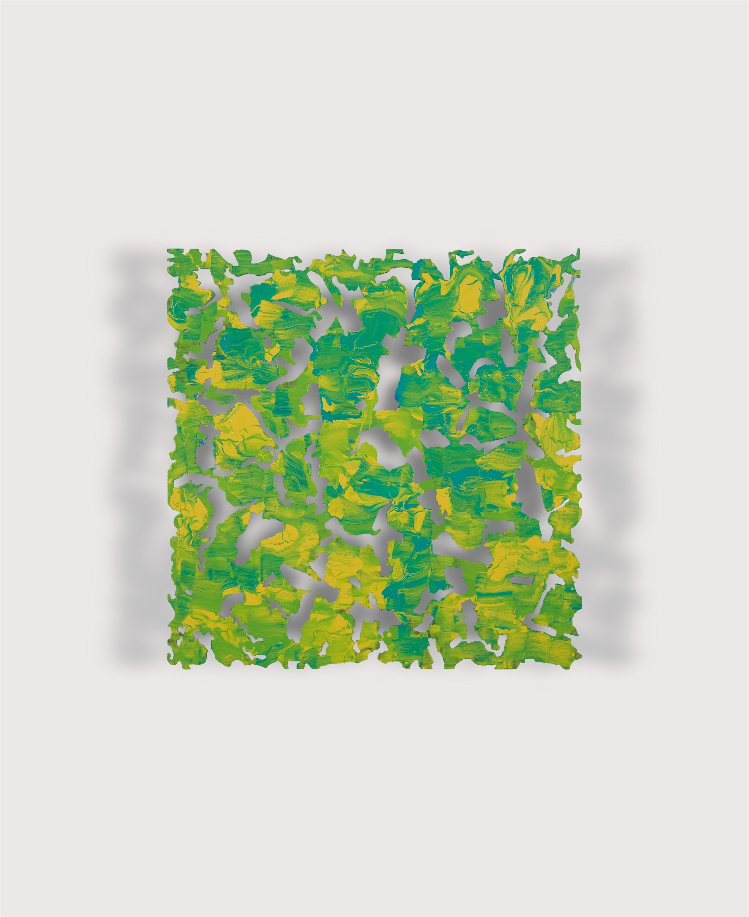 Ground 07, original Abstract Acrylic Painting by Pedro  Calapez