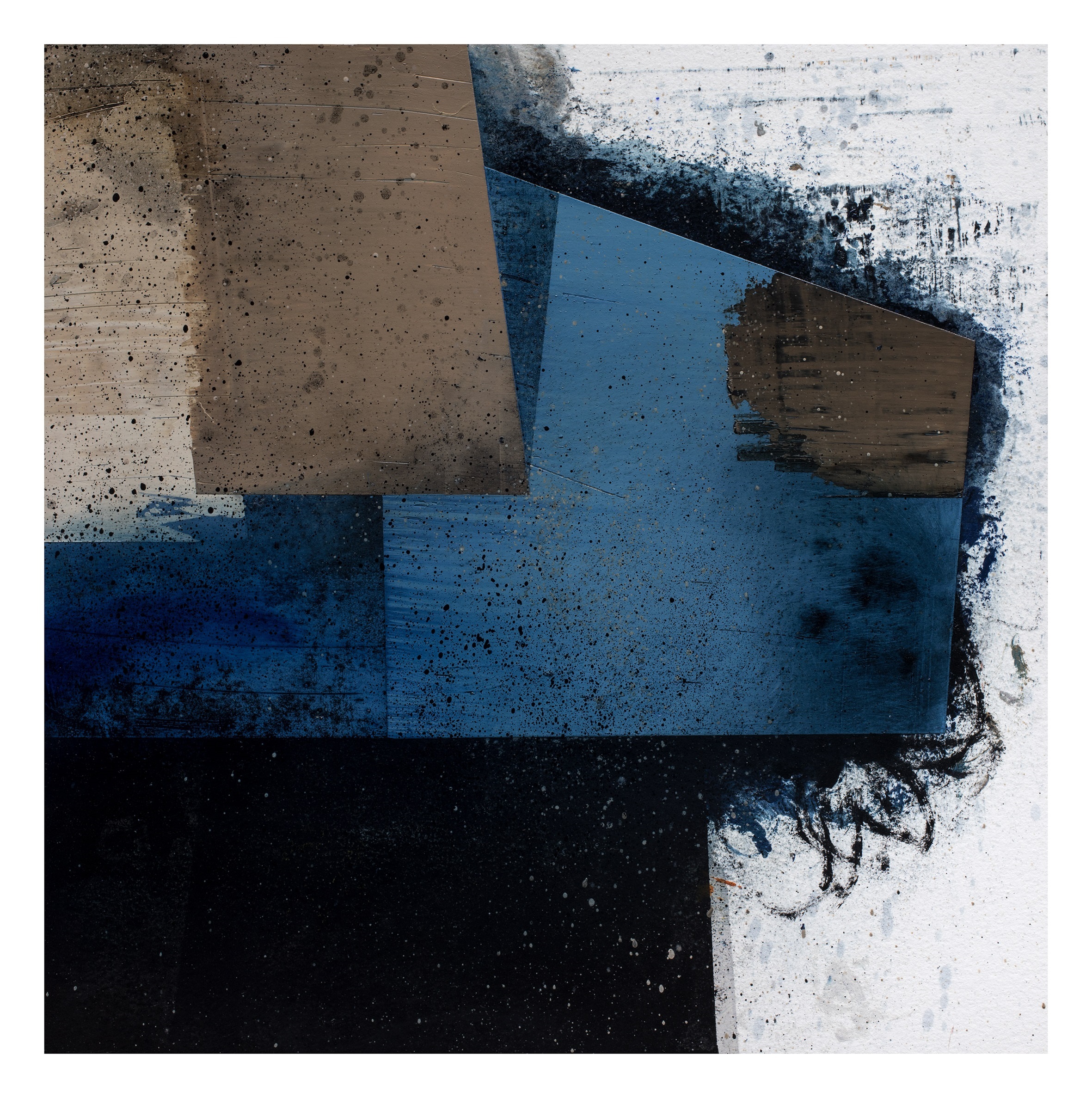 [DE]CONSTRUCTIONS CXXVI.I, original Abstrait Pétrole La peinture par Gil  Maia