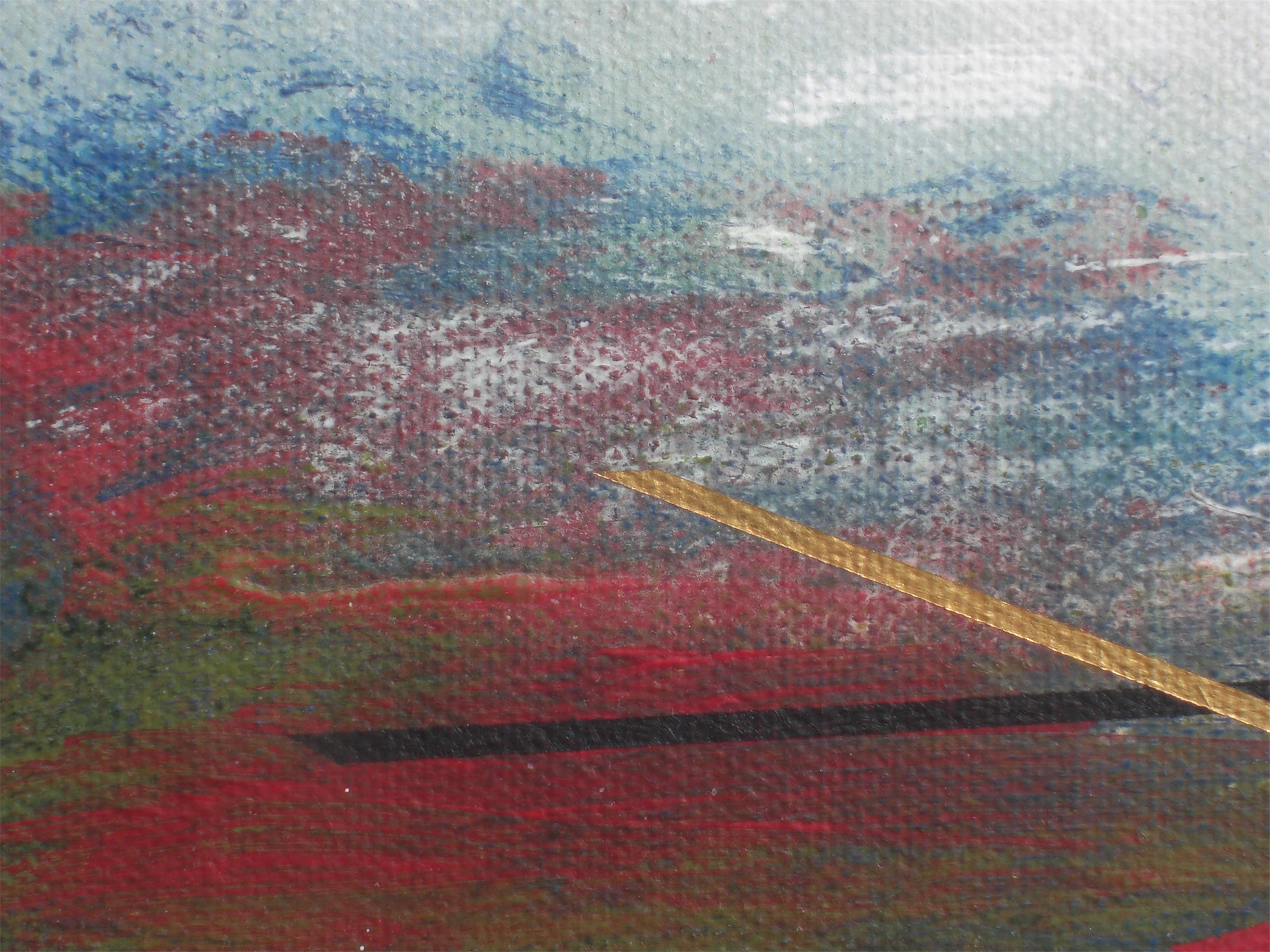 “Peregrinando L”, Pintura Acrílico Abstrato original por Francisco Ferro