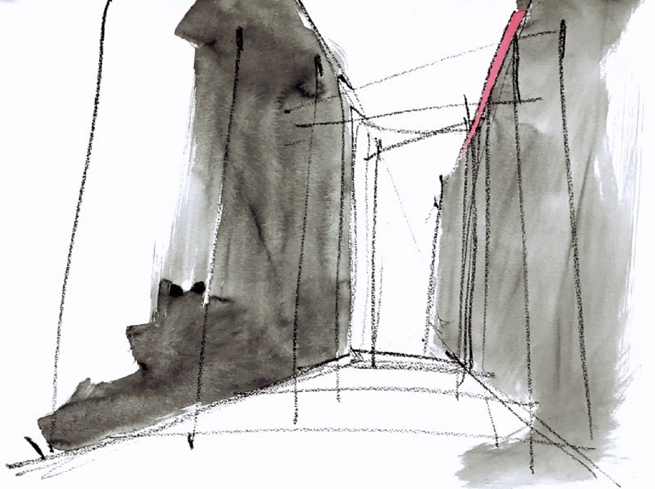 Molécula Urbana #13, original Avant-garde Acrylique La peinture par Ana Bonifácio