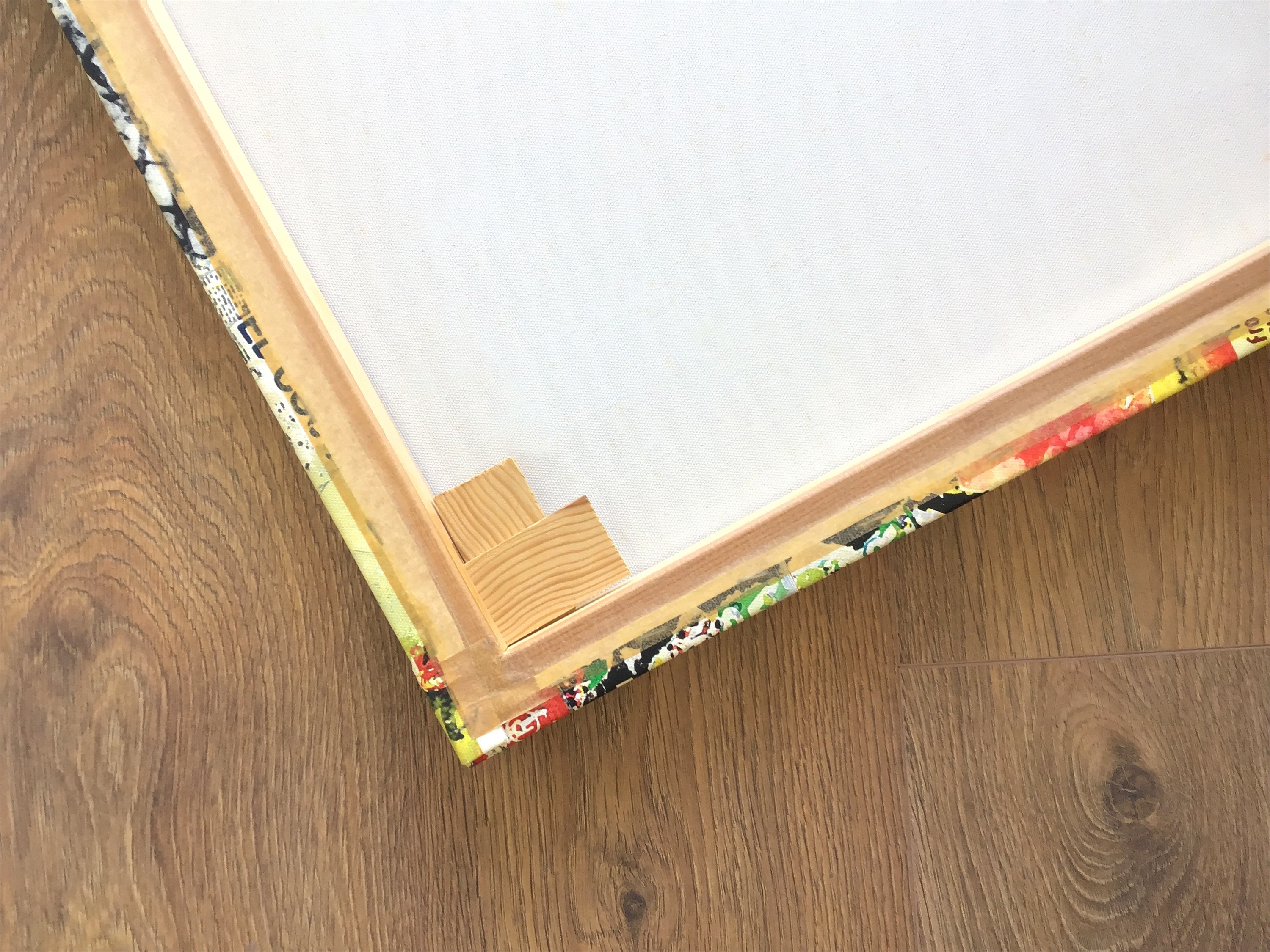 Porto (tela), original Abstract Collage Drawing and Illustration by Maria João Faustino