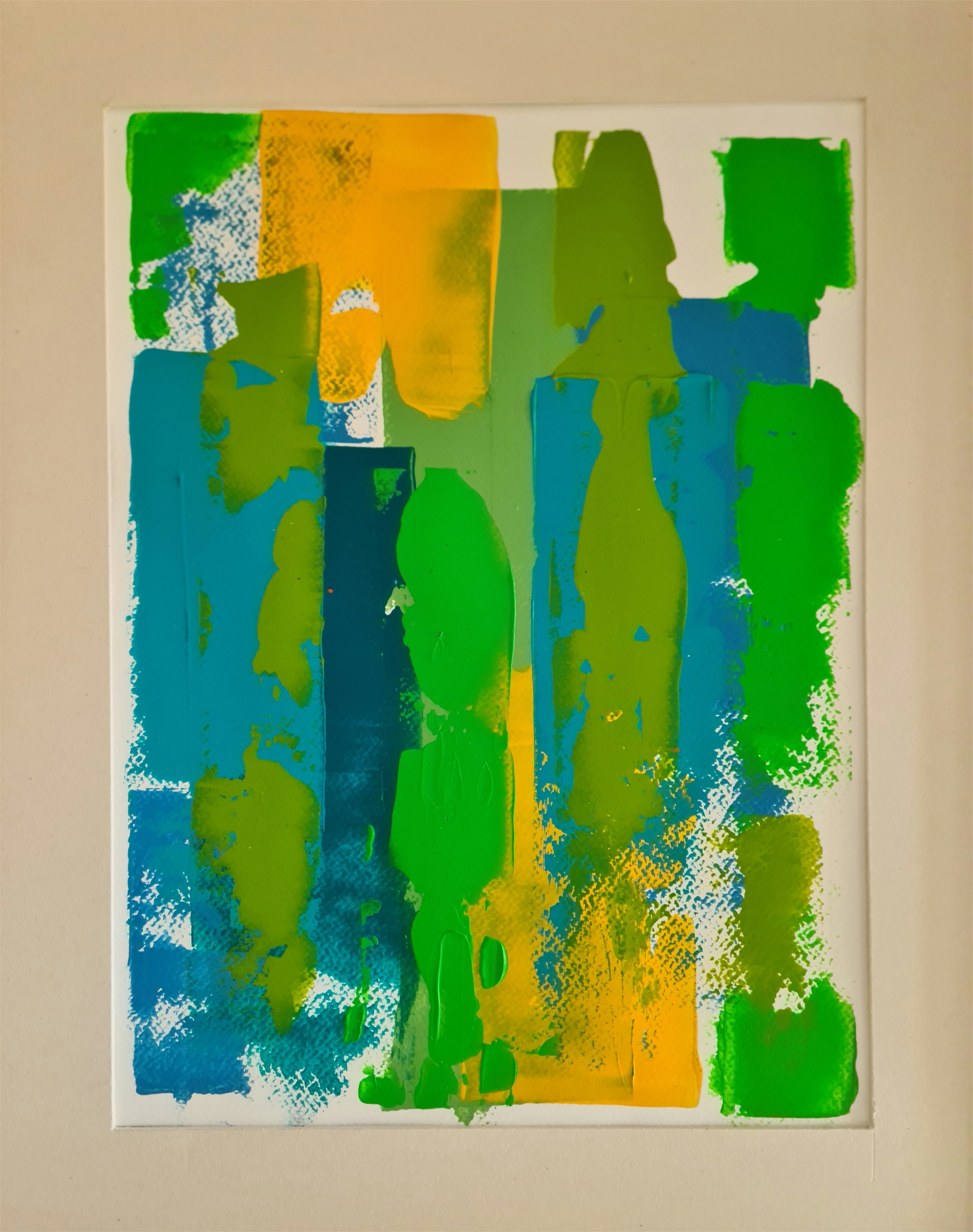 Resquícios Série II nº1, original Woman Paper Painting by Ana Marlene Lima